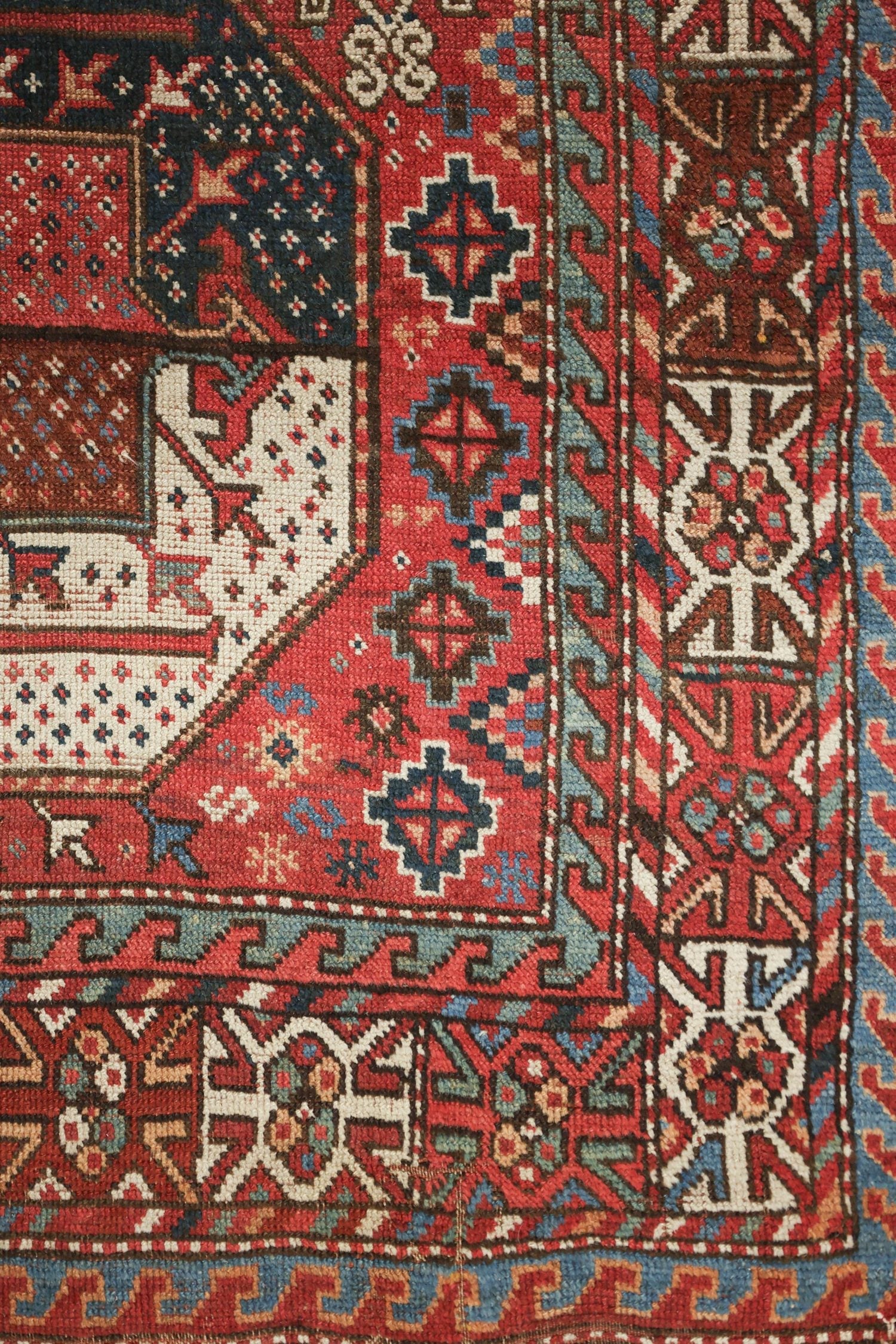 Antique Quchan Kurd Handwoven Tribal Rug, J76410