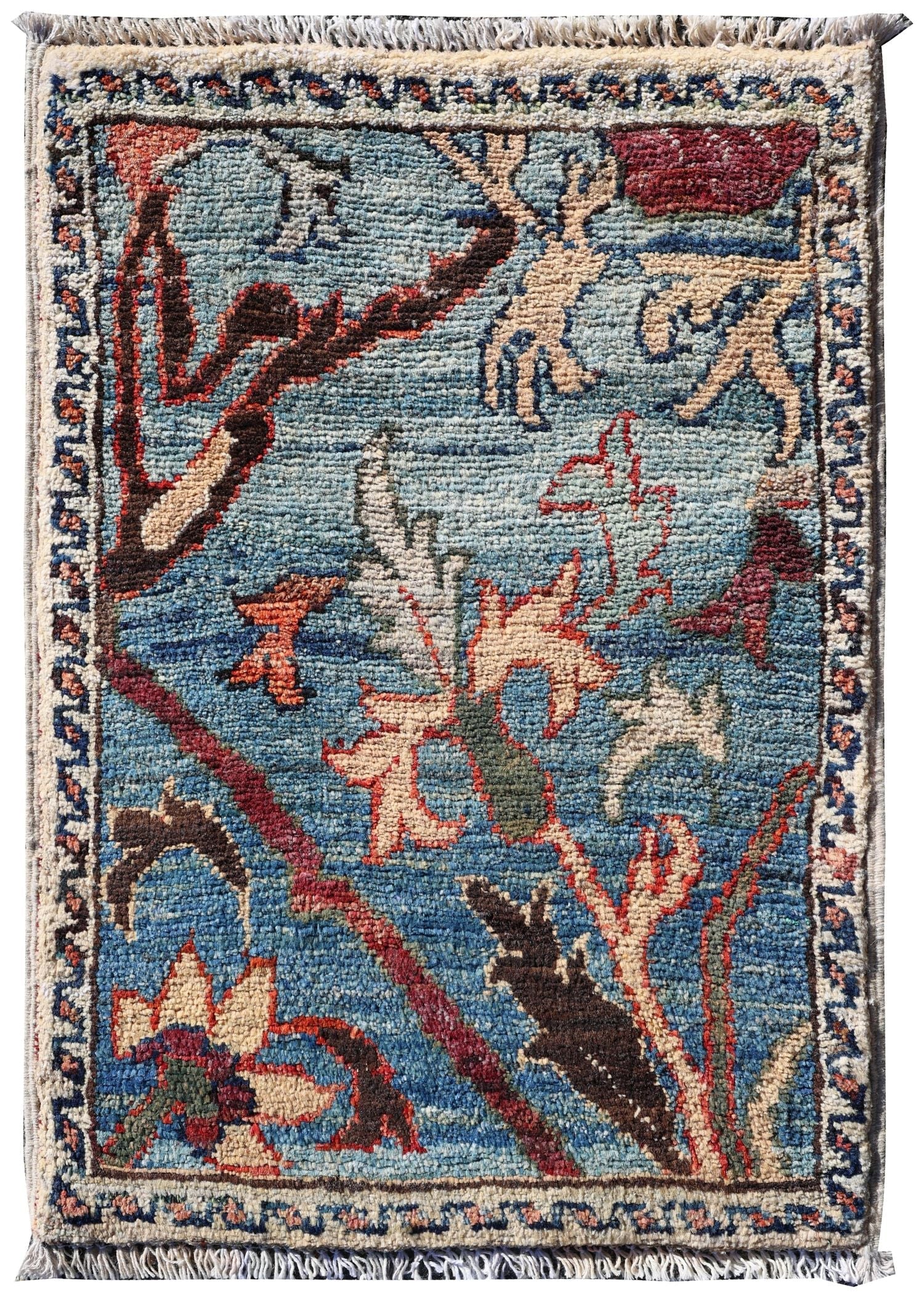 Reza Handwoven Tribal Rug