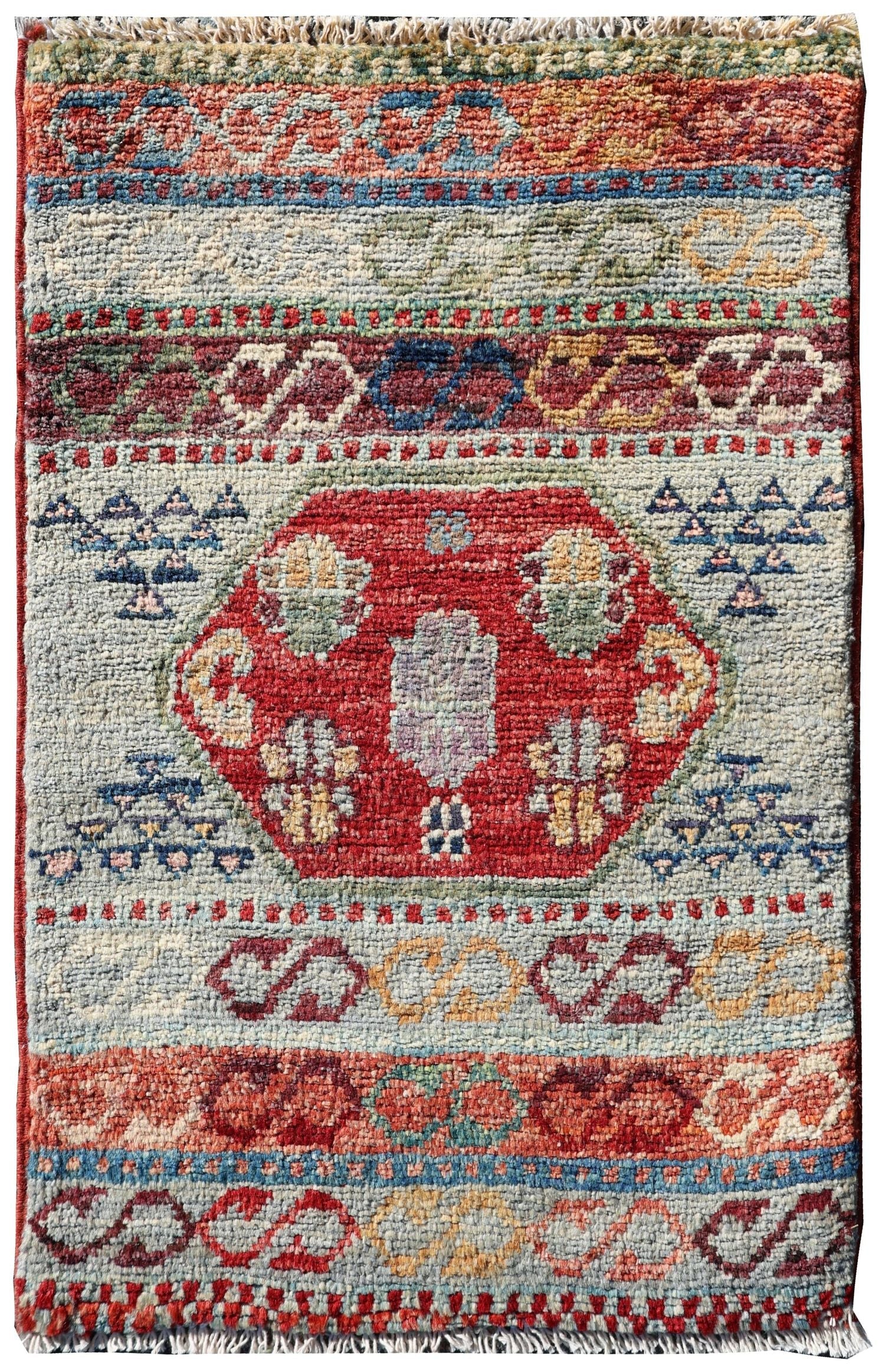 Reza Handwoven Tribal Rug