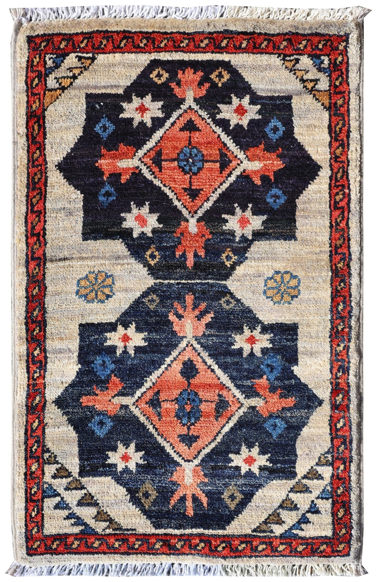 Reza Handwoven Tribal Rug