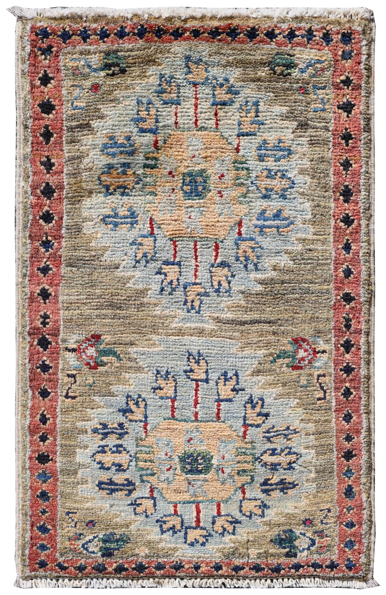 Reza Handwoven Tribal Rug