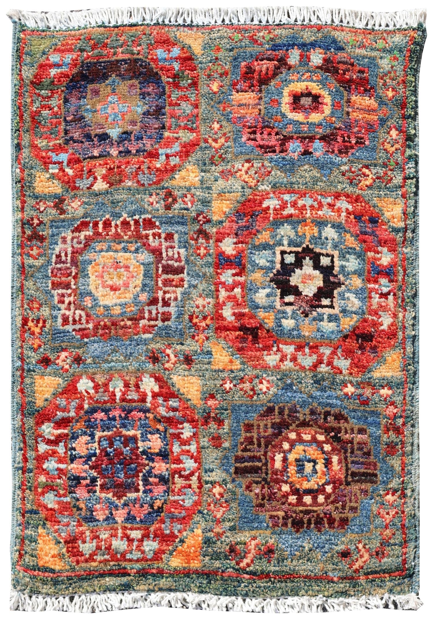 Reza Handwoven Tribal Rug