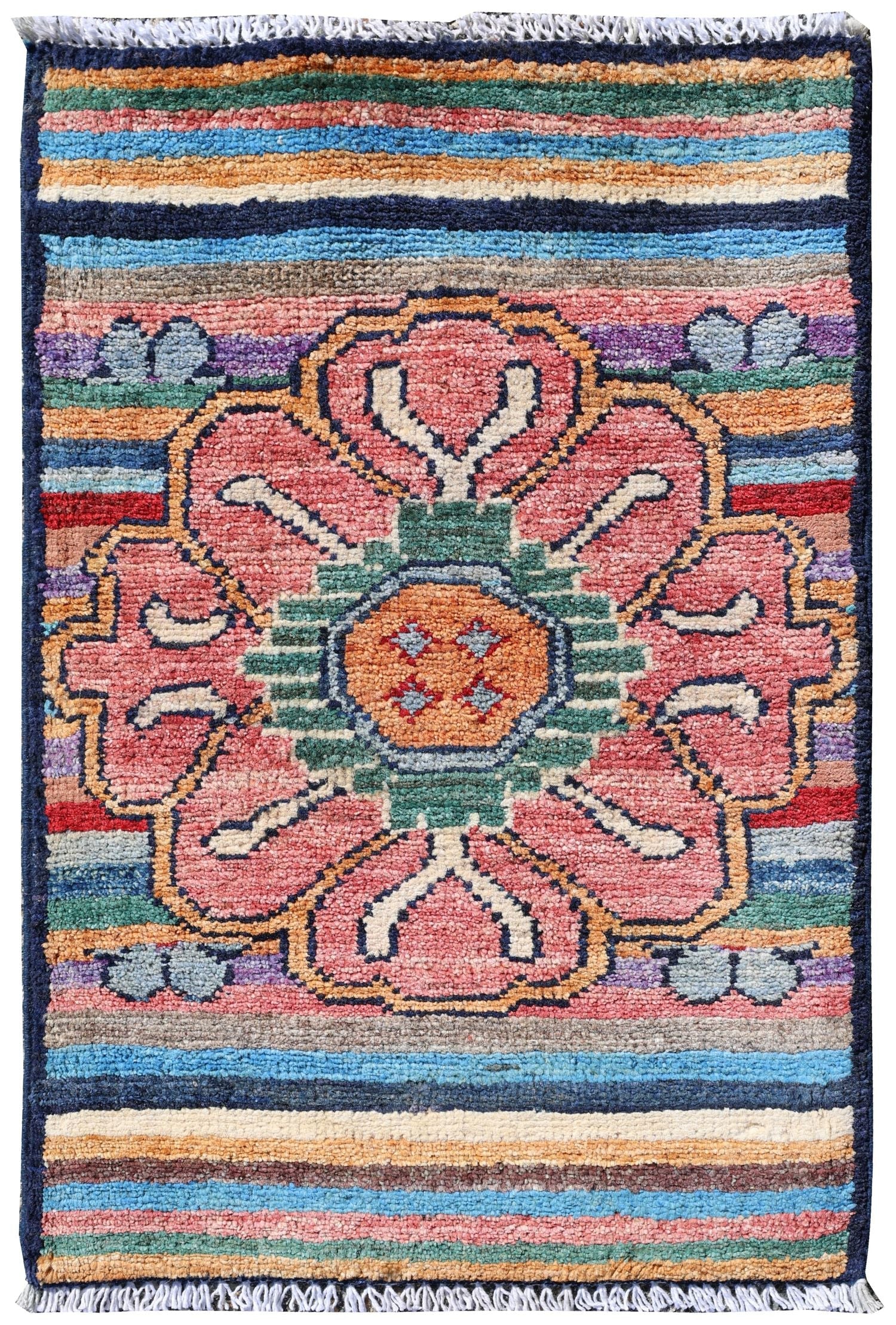 Reza Handwoven Tribal Rug