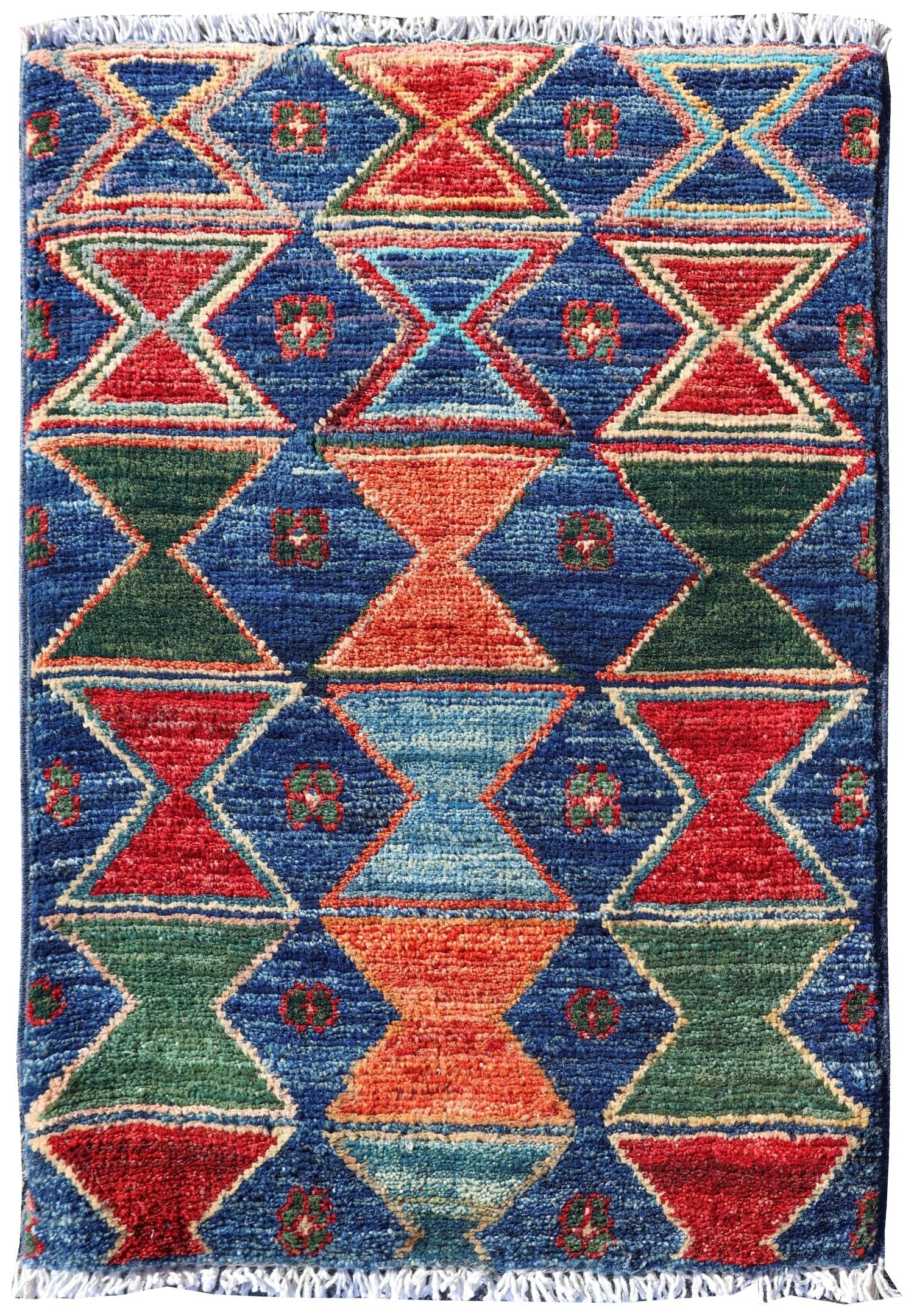 Reza Handwoven Tribal Rug