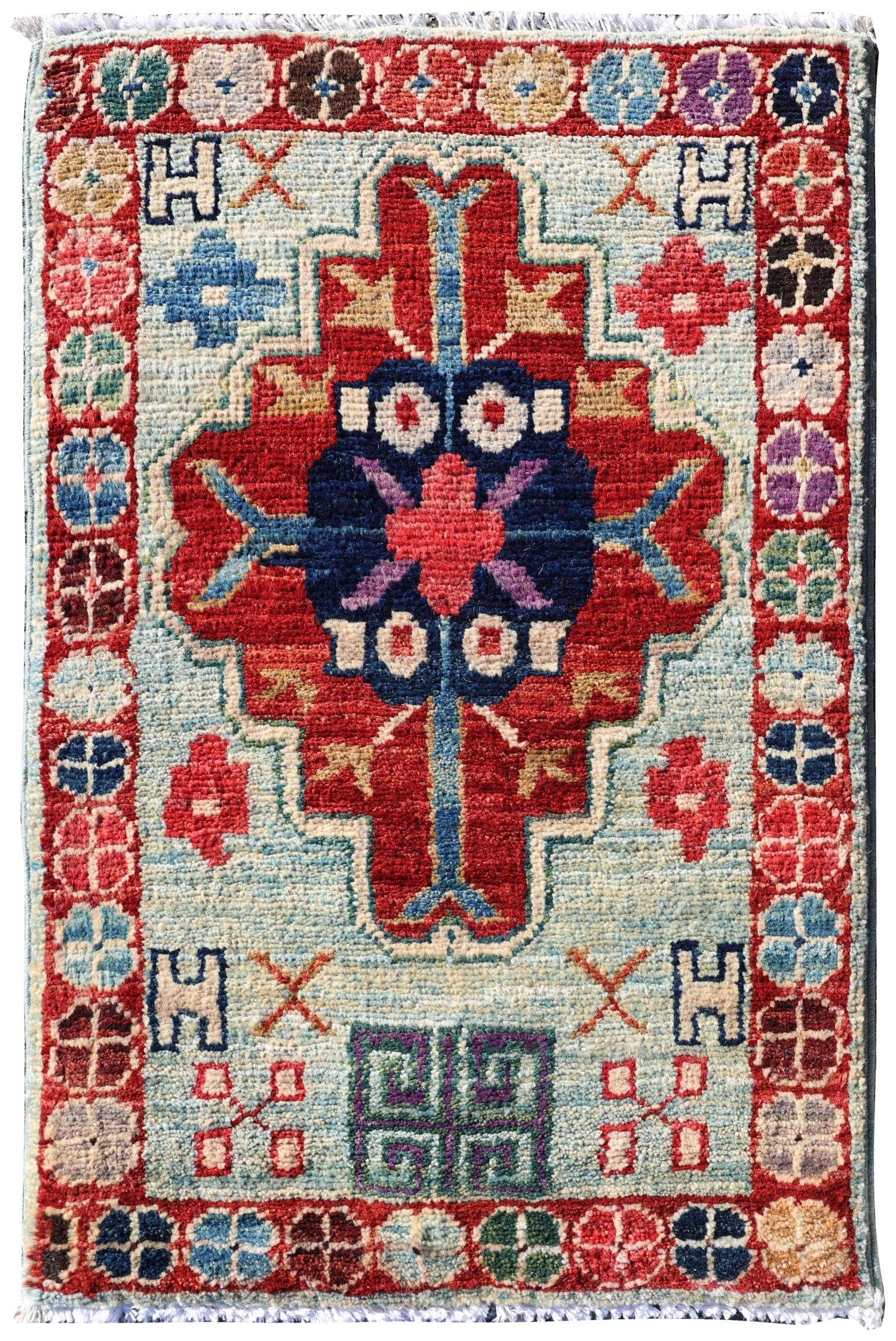 Reza Handwoven Tribal Rug