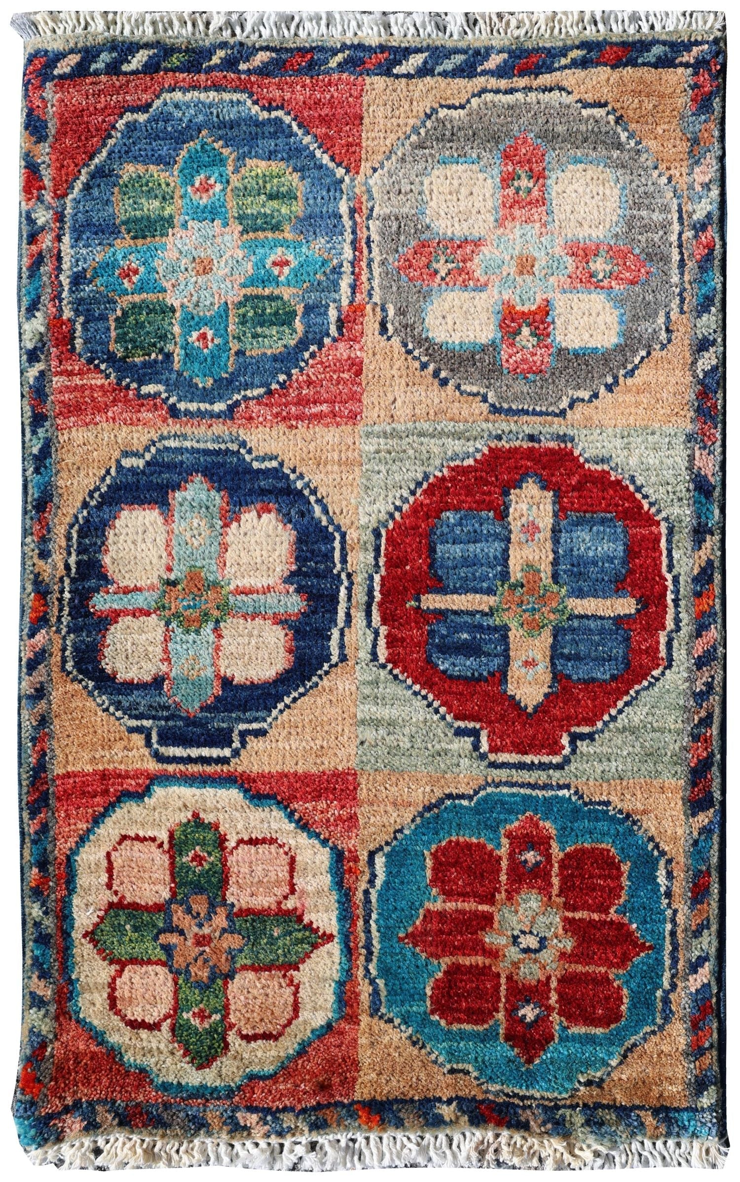 Reza Handwoven Tribal Rug