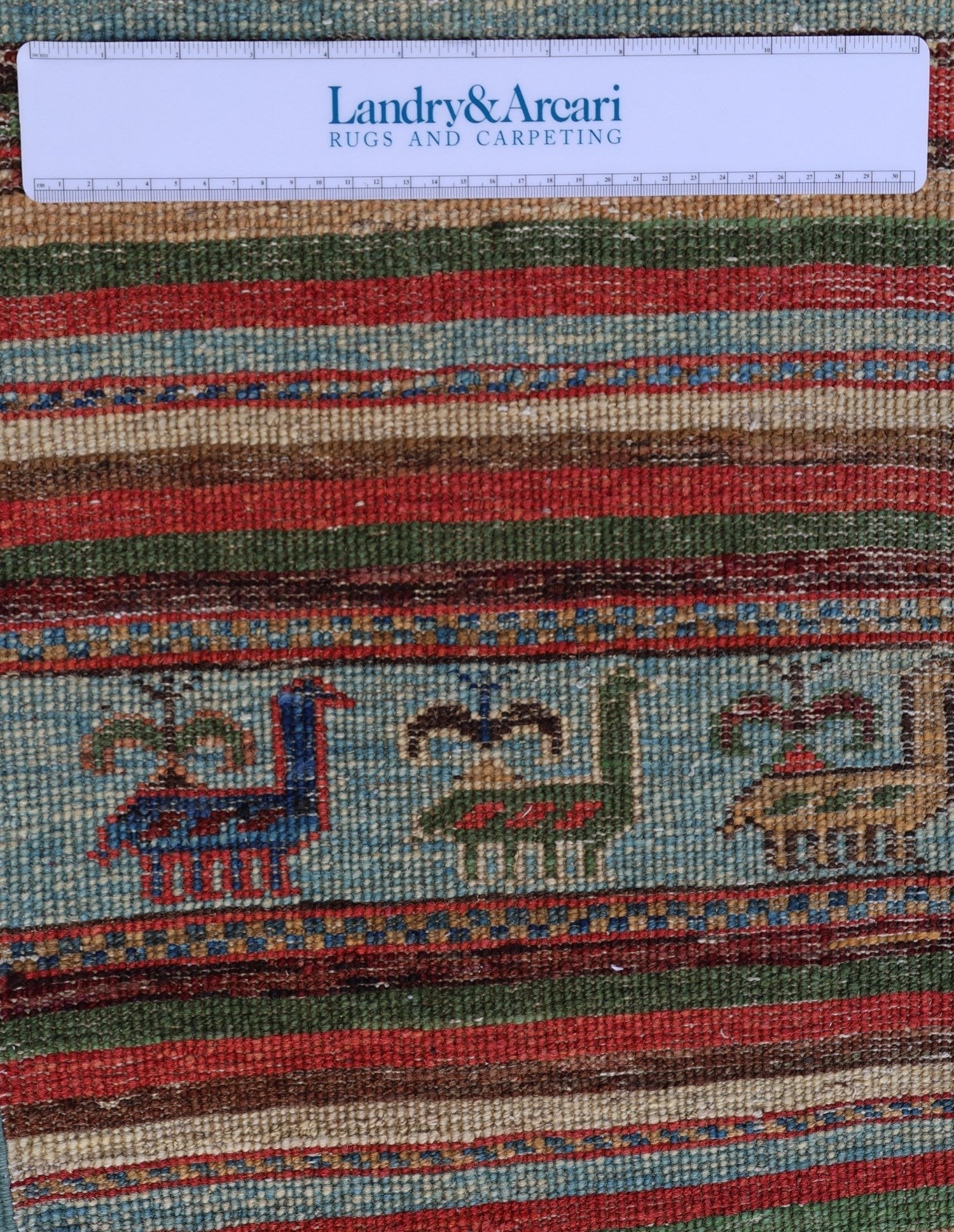 Reza Handwoven Tribal Rug, J75536