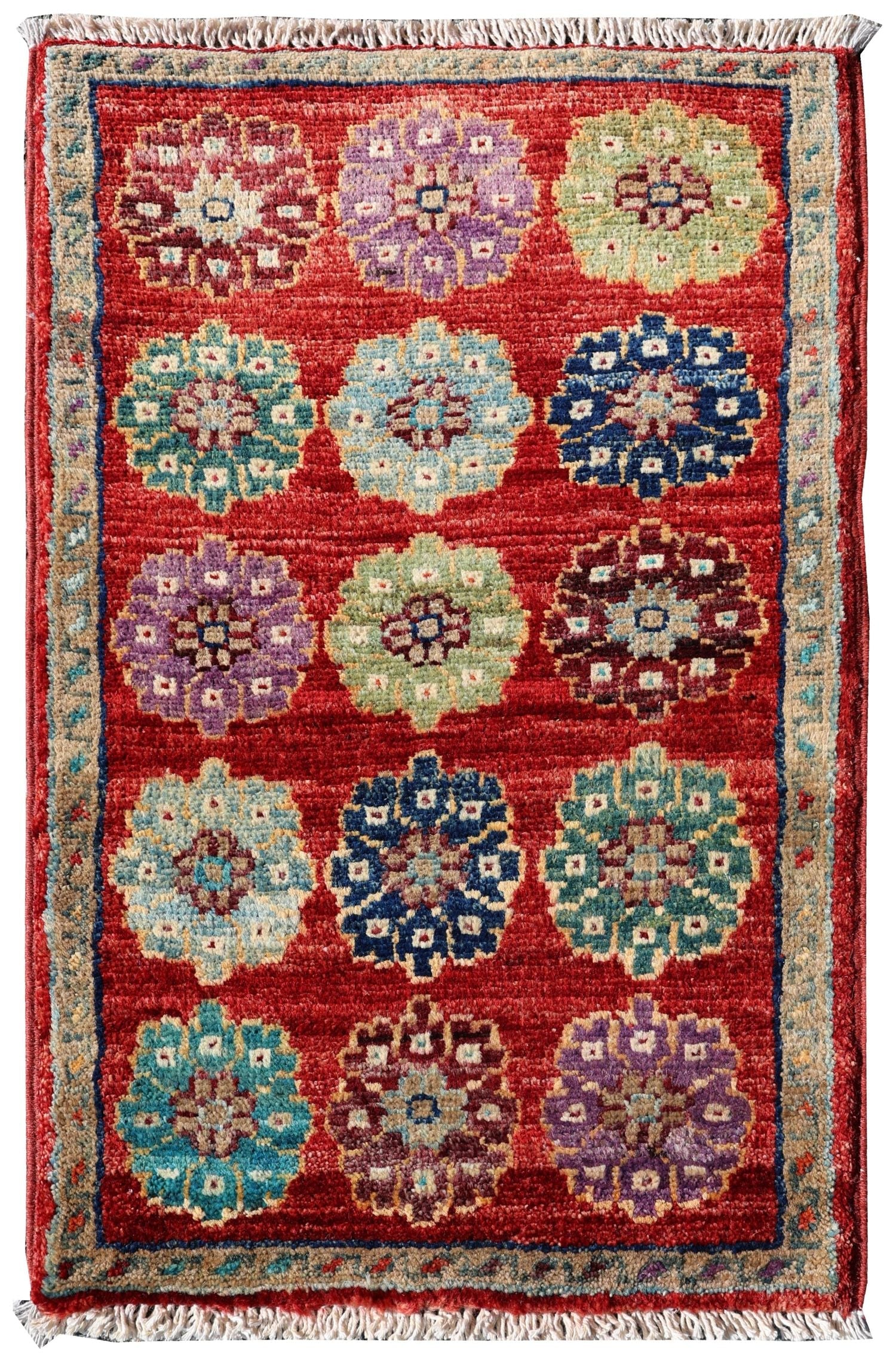 Reza Handwoven Tribal Rug