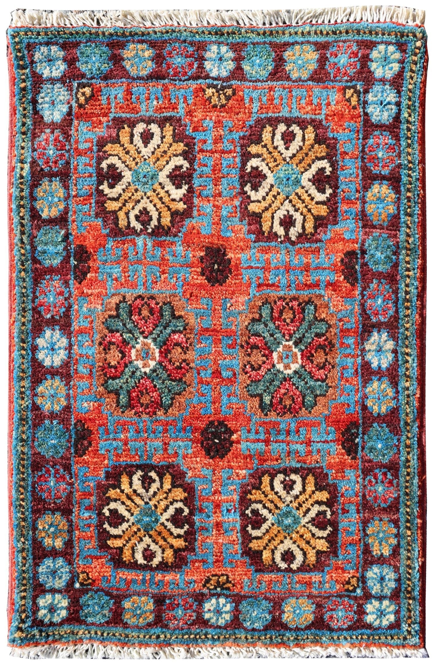 Reza Handwoven Tribal Rug