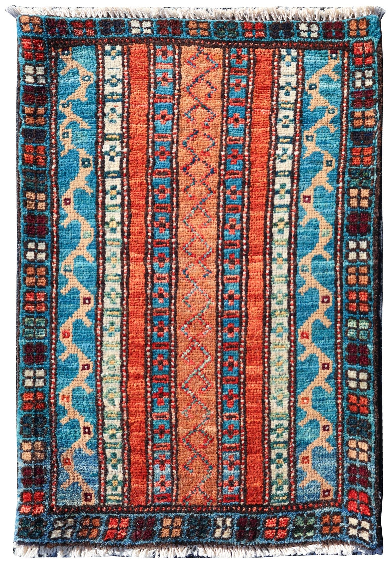 Reza Handwoven Tribal Rug