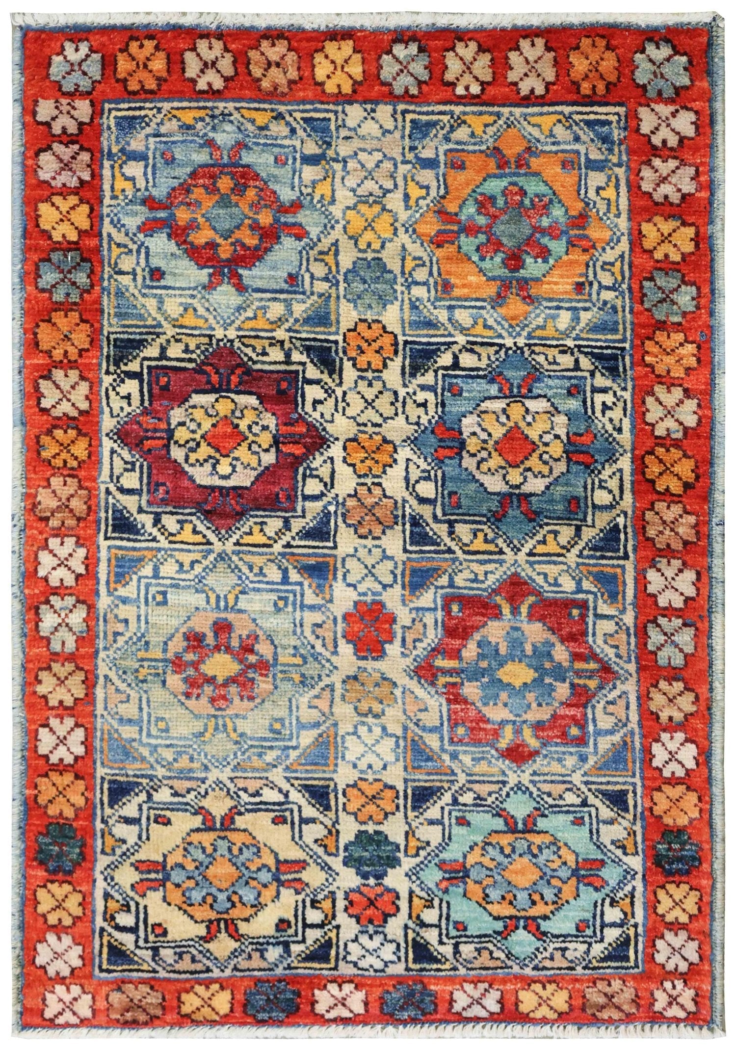 Reza Handwoven Tribal Rug