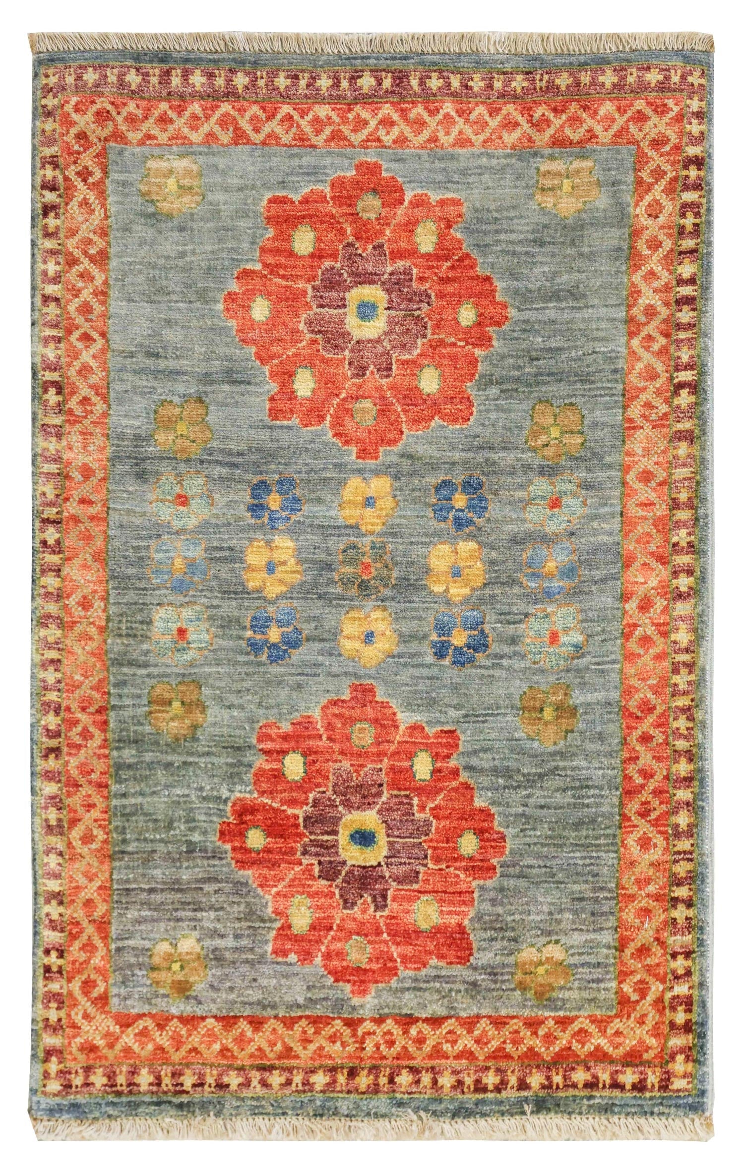 Reza Handwoven Tribal Rug