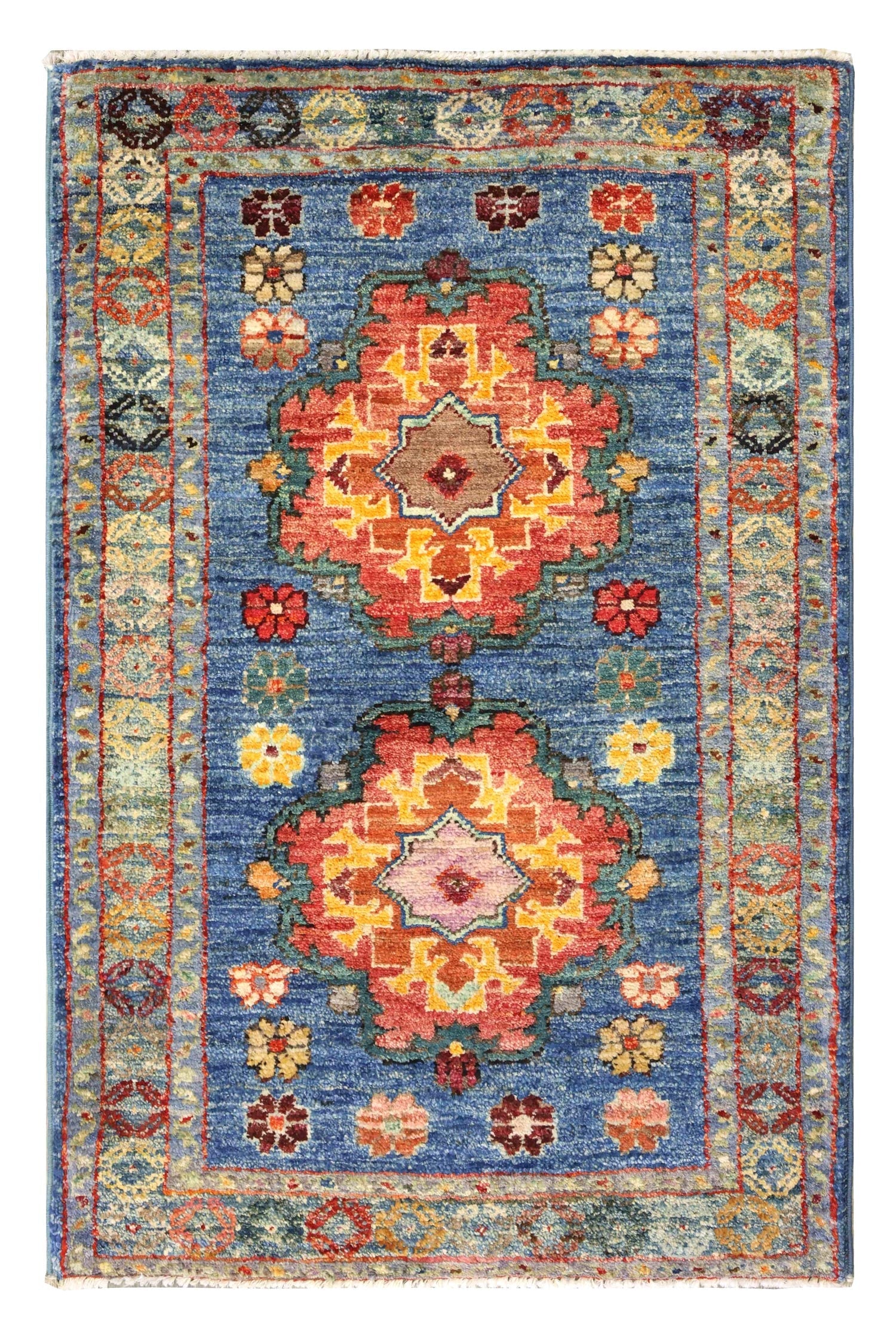 Reza Handwoven Tribal Rug