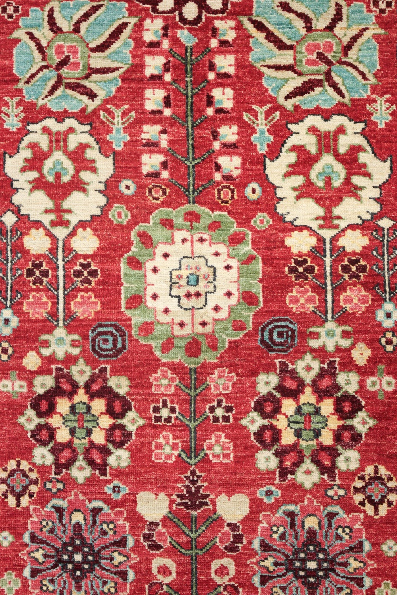 Sauj Balaugh Handwoven Tribal Rug, J74188