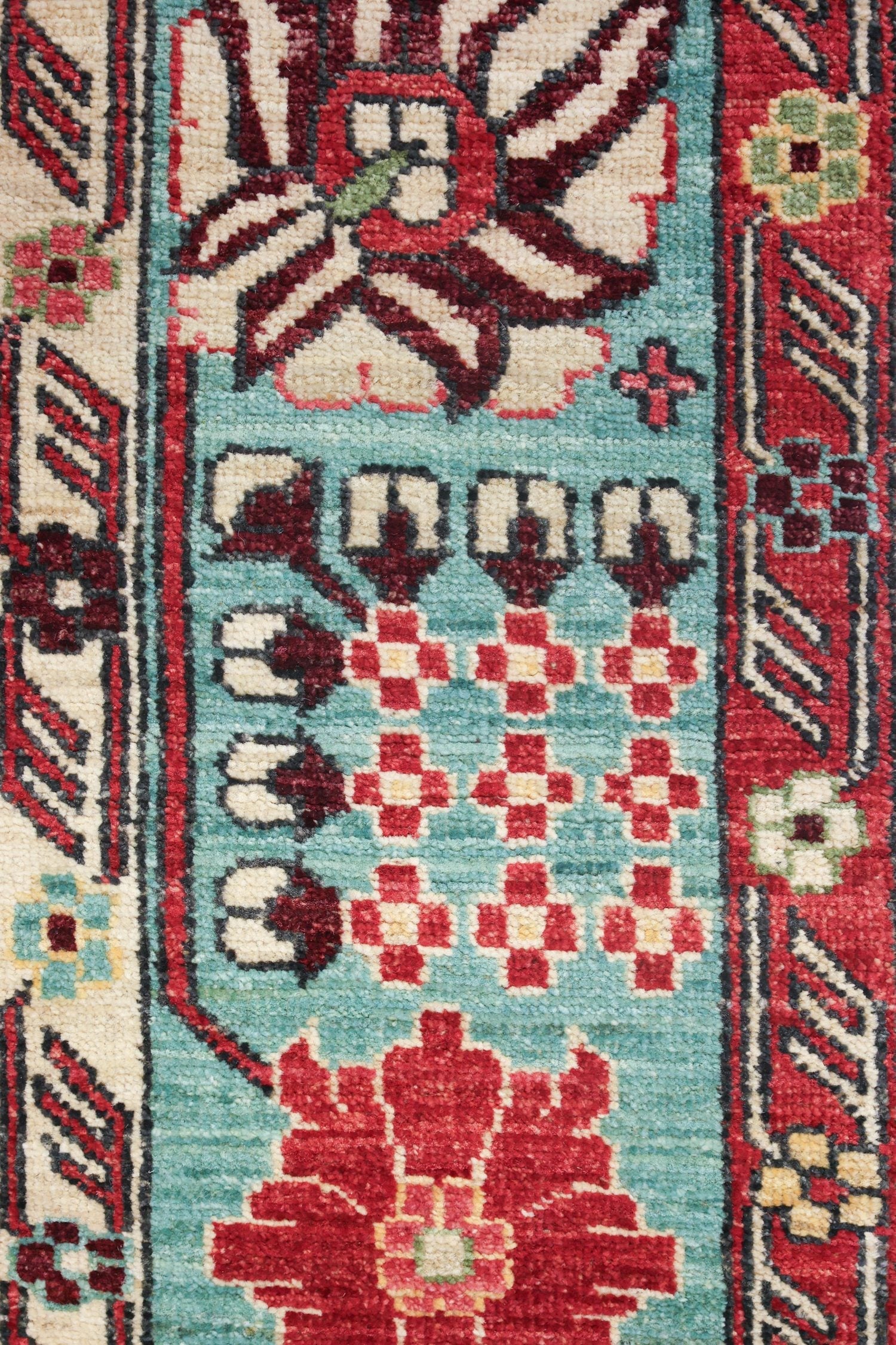 Sauj Balaugh Handwoven Tribal Rug, J74188