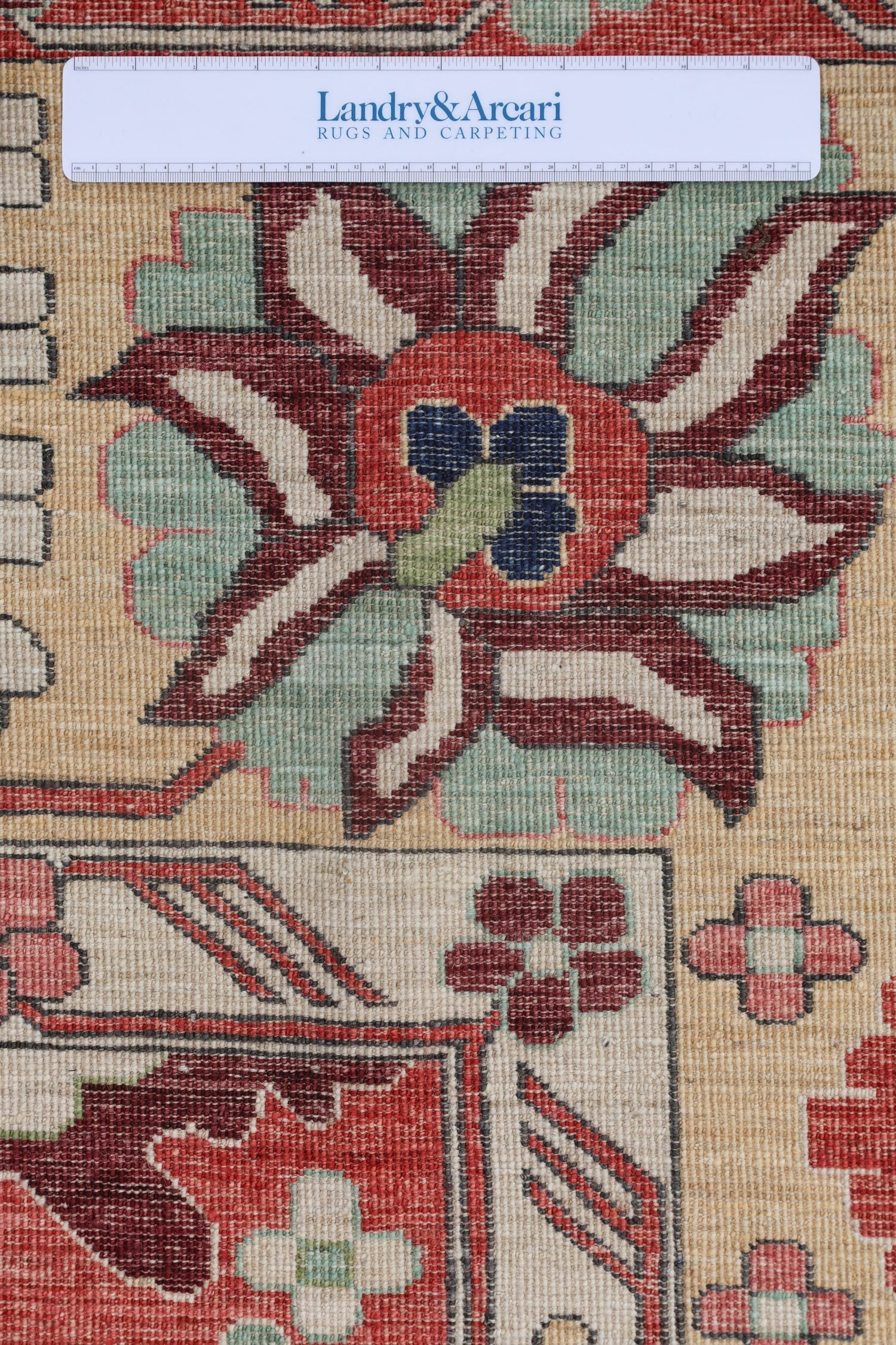 Sauj Balaugh Handwoven Tribal Rug, J74910