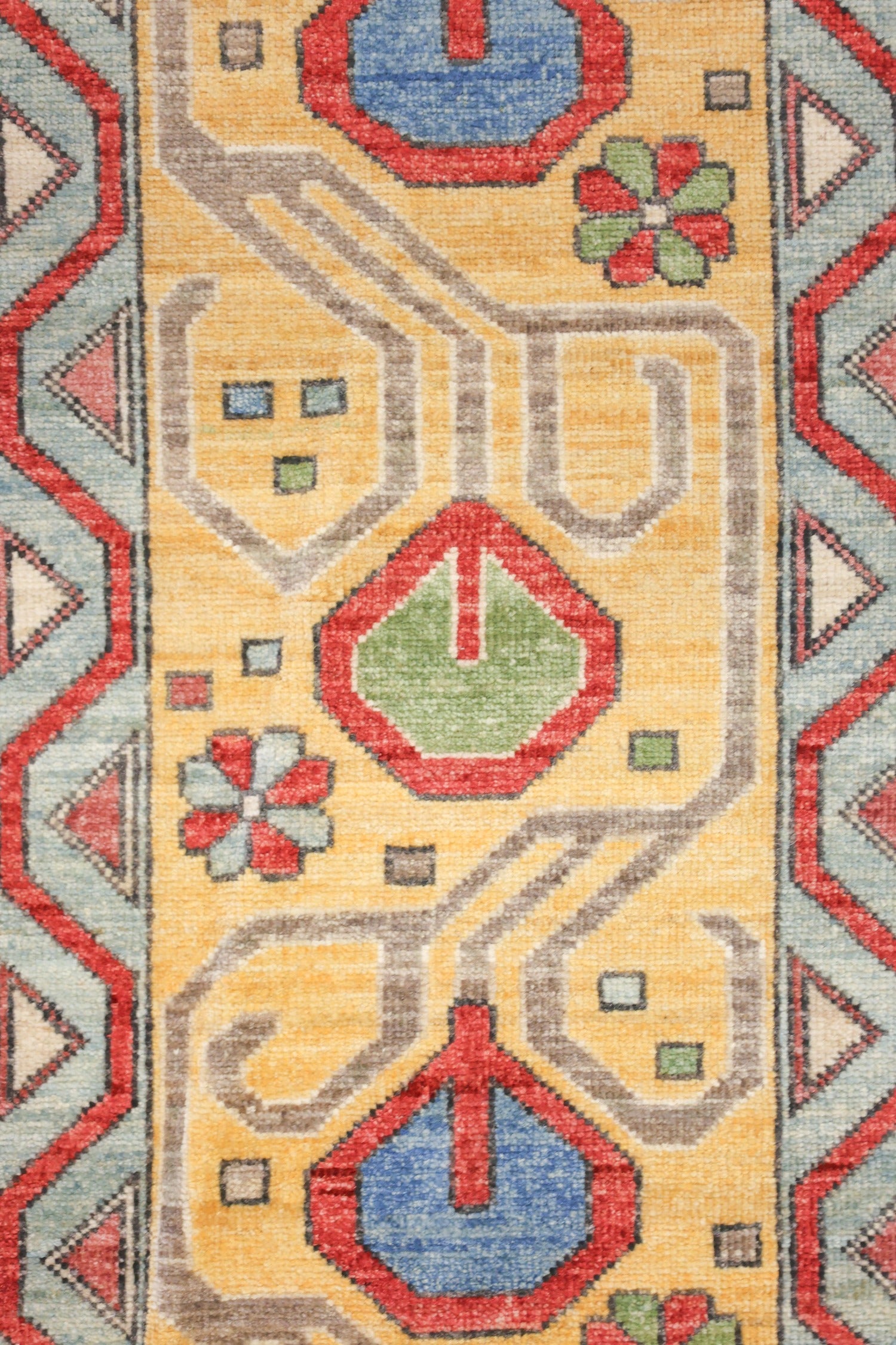 Sauj Balugh Handwoven Tribal Rug, J74873