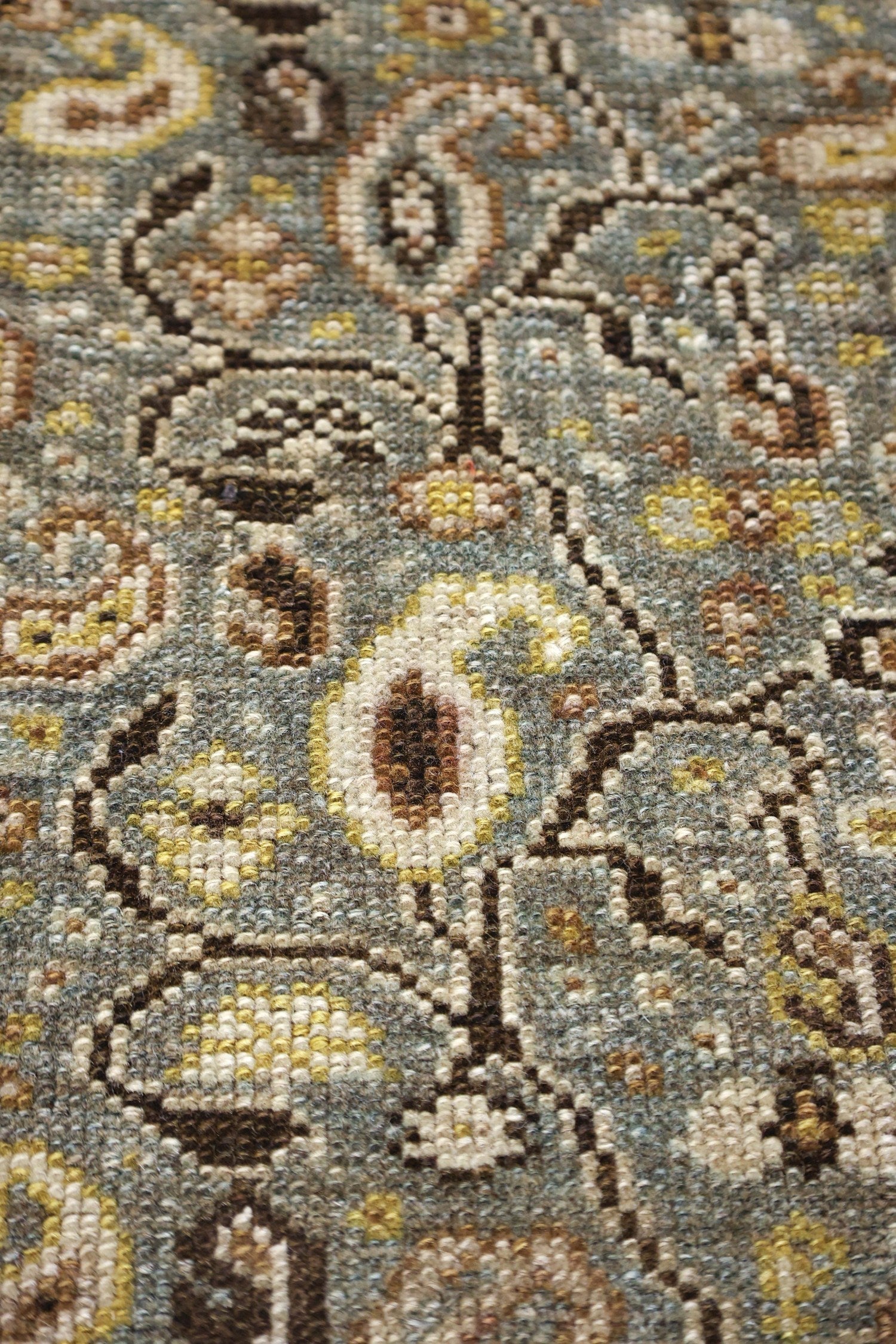 Vintage Senneh Handwoven Tribal Rug, J75670