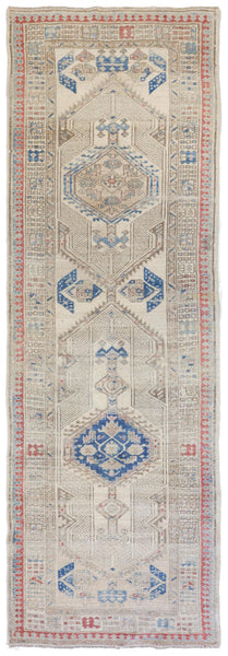 Vintage Serab Handwoven Tribal Rug