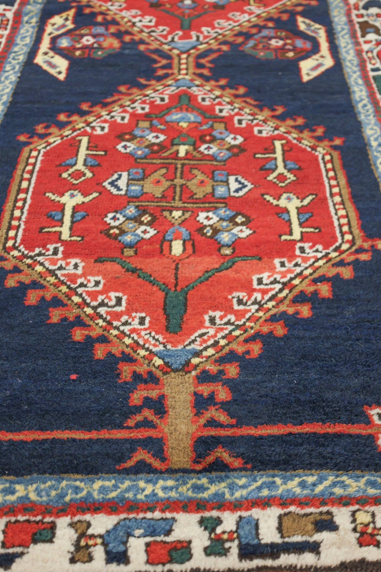 Antique Serab Handwoven Tribal Rug, J76383