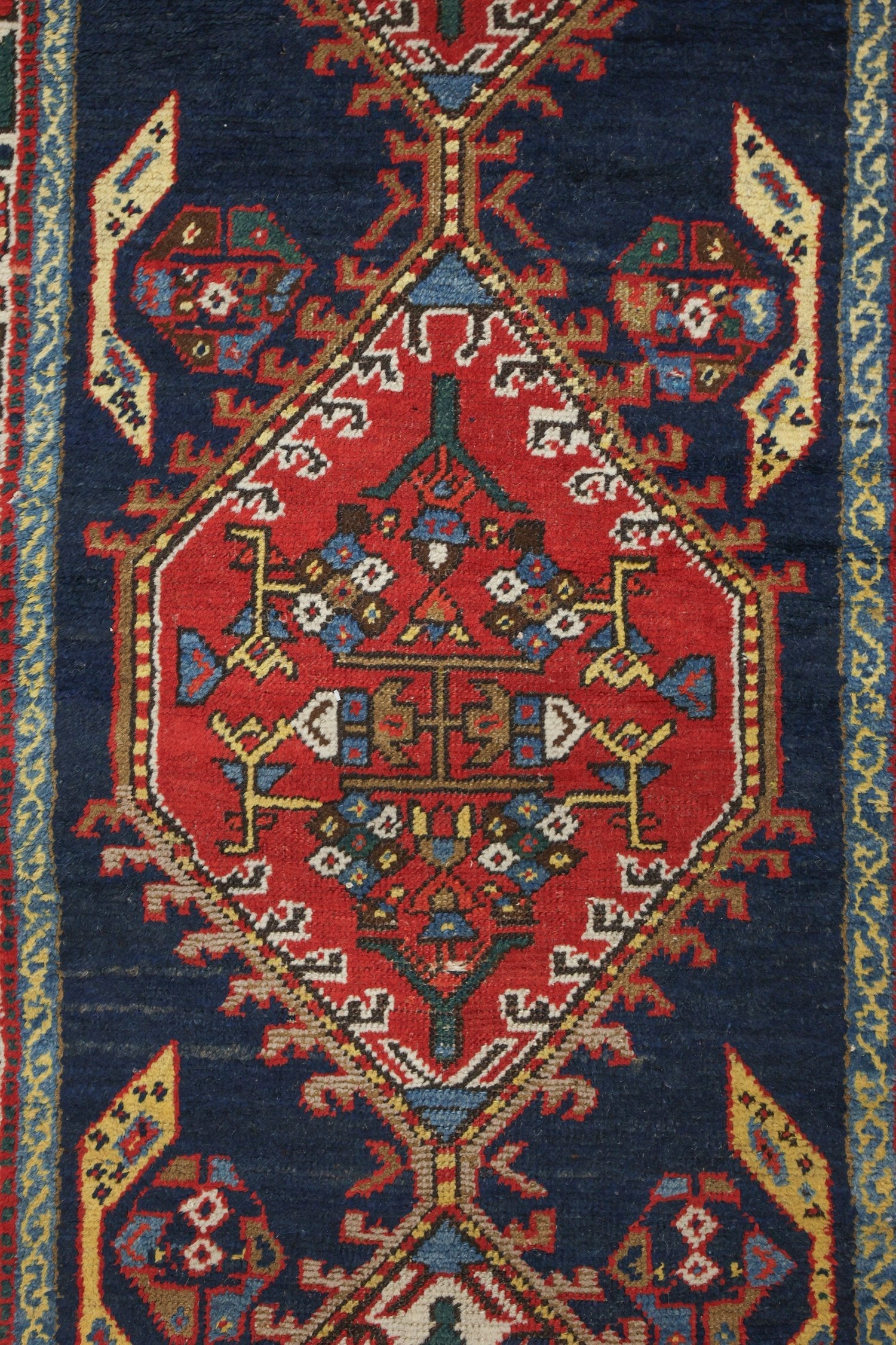 Antique Serab Handwoven Tribal Rug, J76383