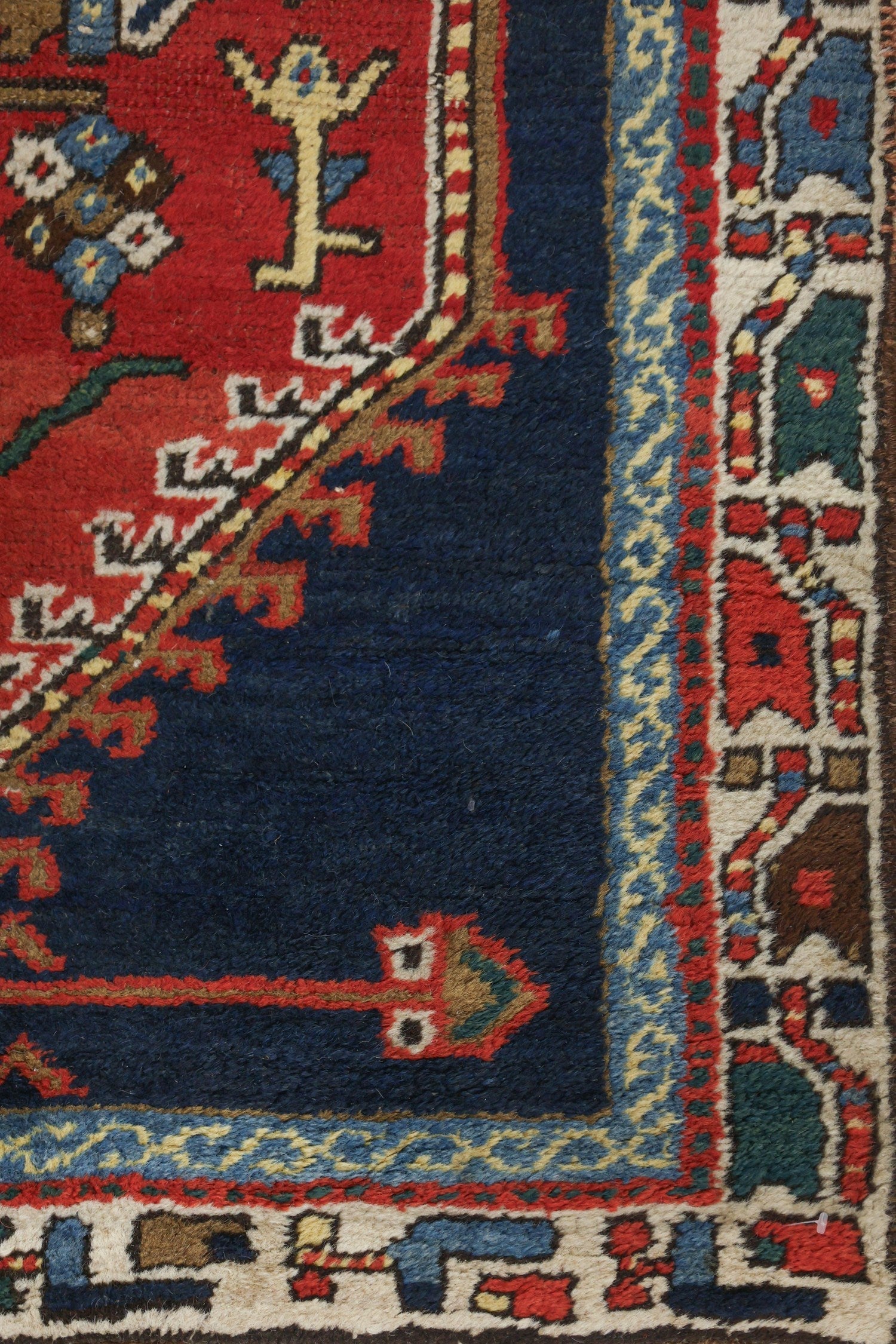 Antique Serab Handwoven Tribal Rug, J76383