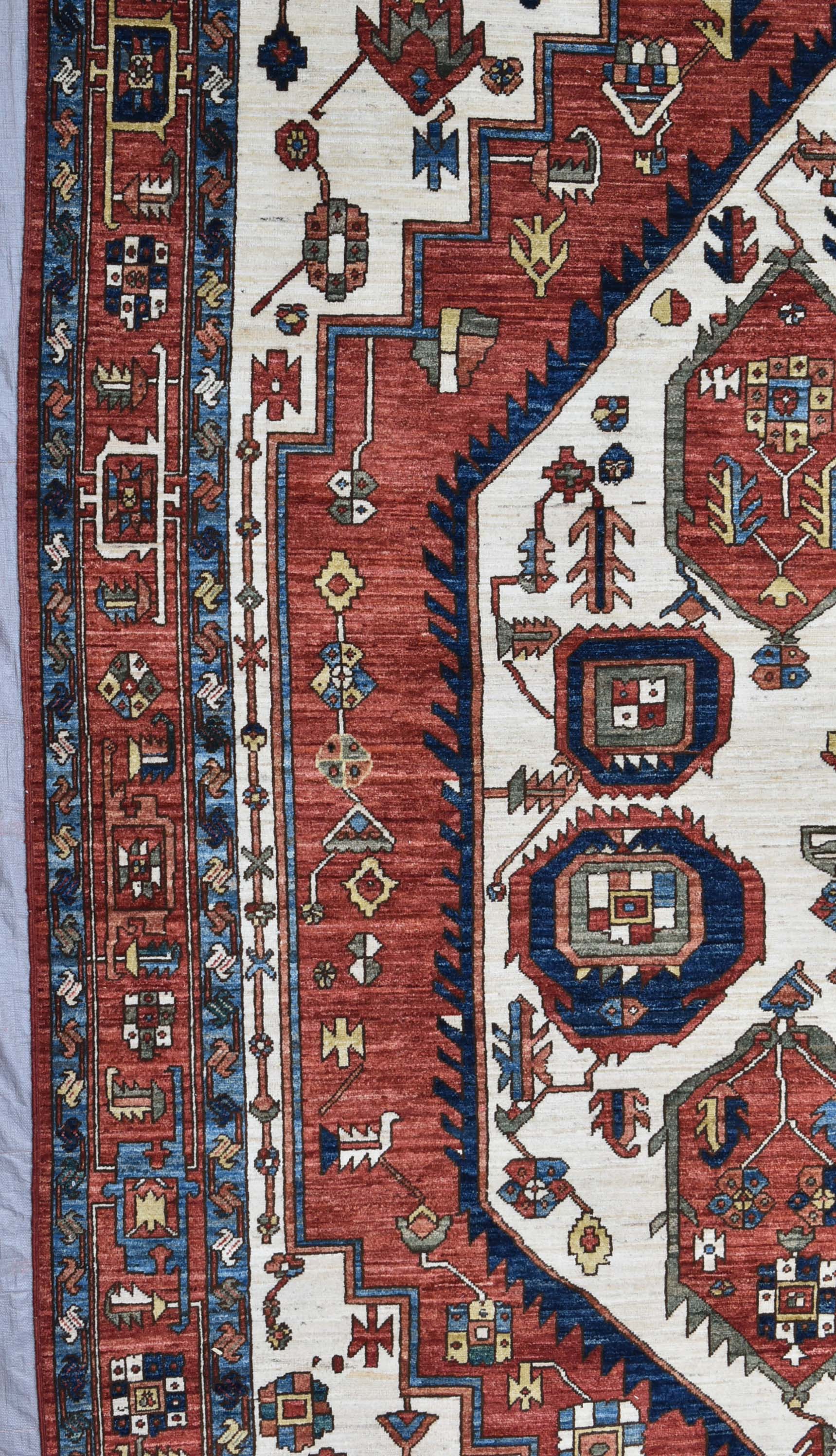 Serapi Handwoven Tribal Rug, J73874