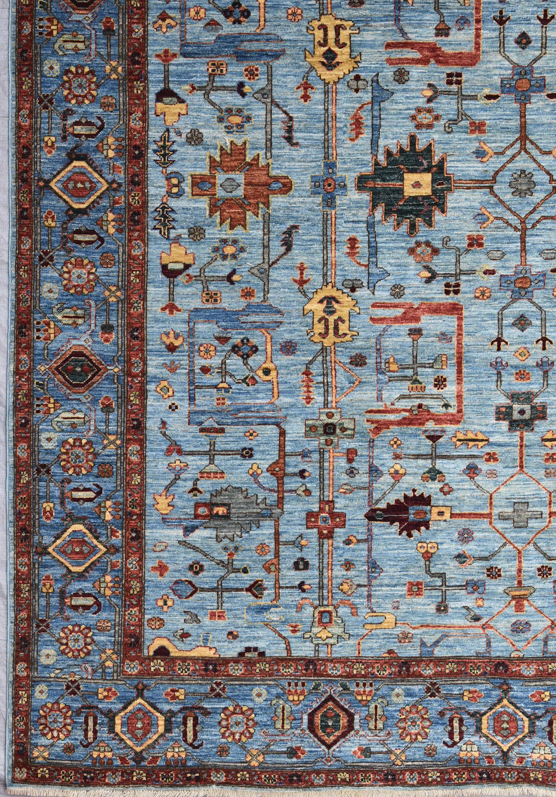 Serapi Handwoven Tribal Rug, J73878