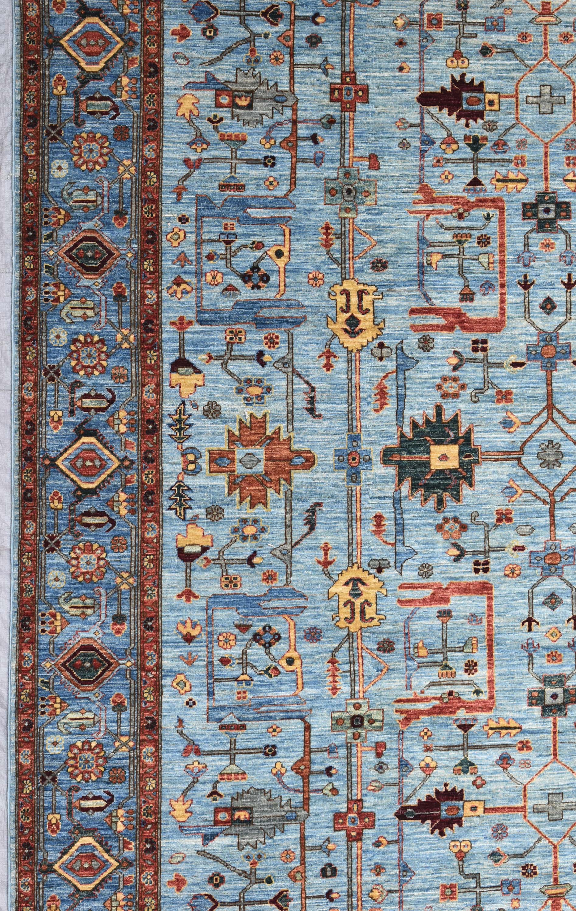 Serapi Handwoven Tribal Rug, J73878