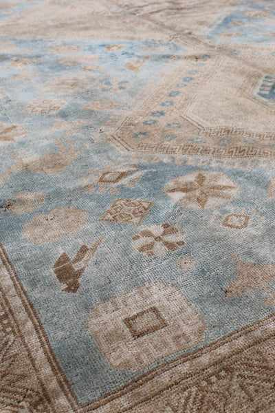 Vintage Shiraz Handwoven Tribal Rug, J72693