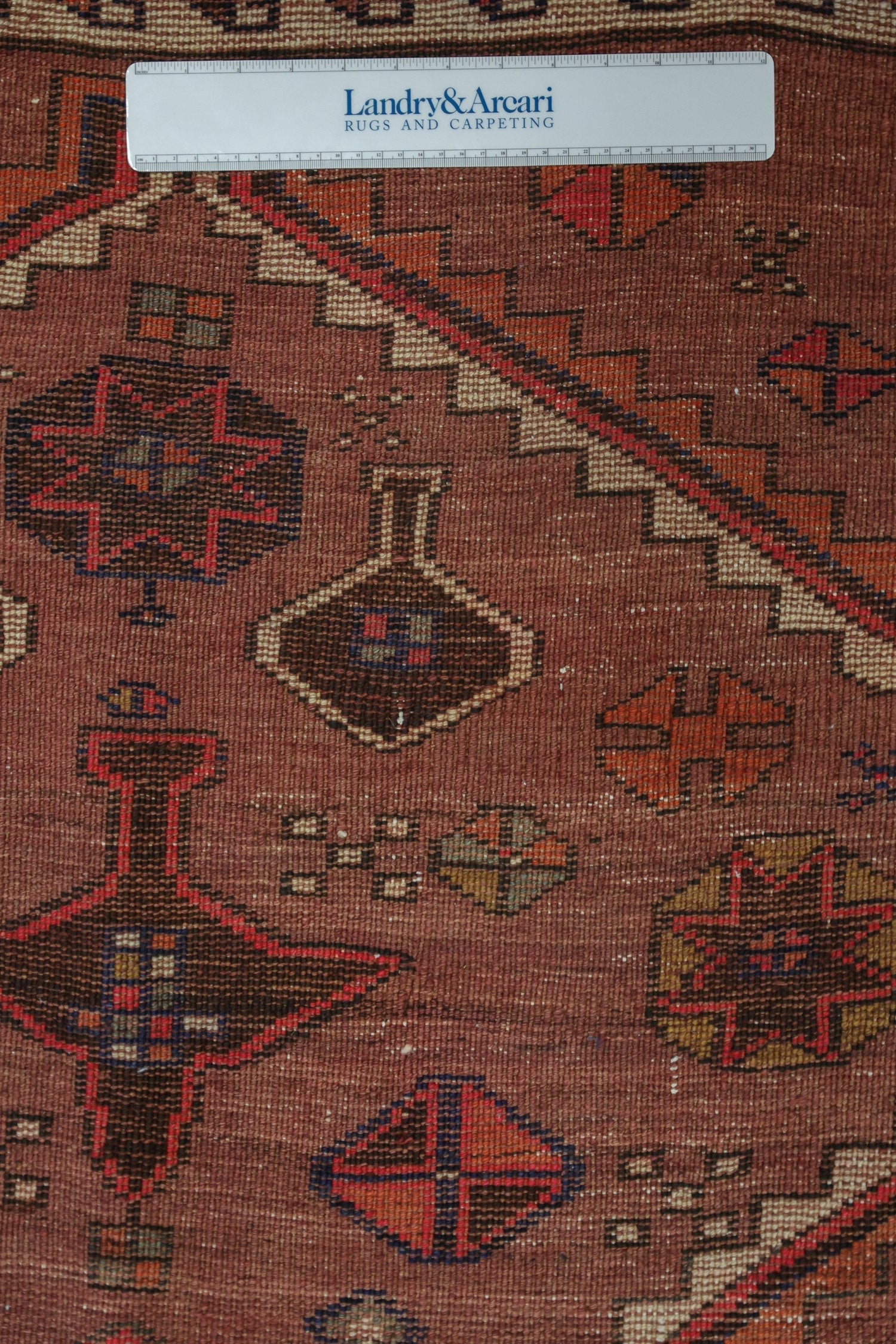 Vintage Shiraz Handwoven Tribal Rug, J75050