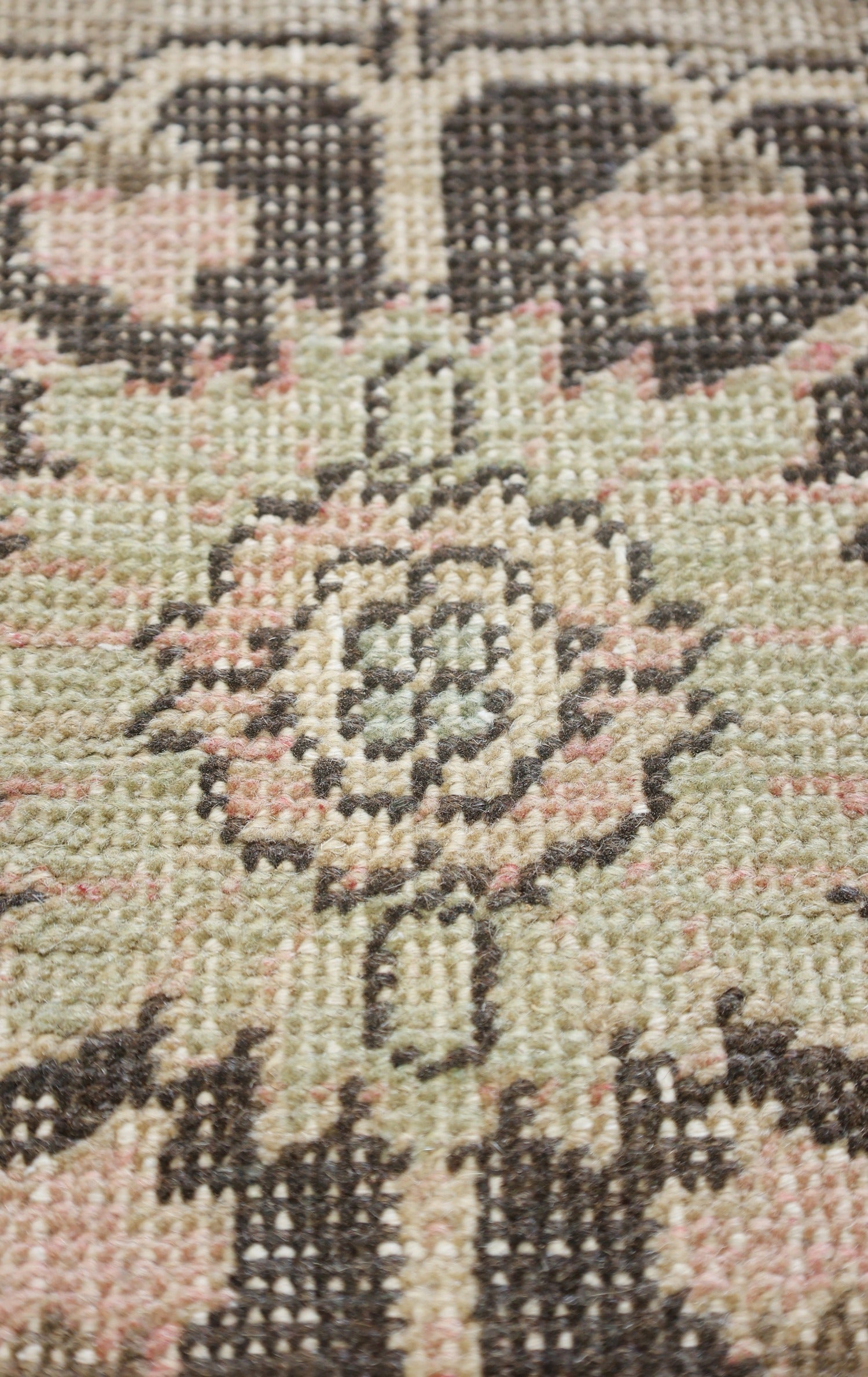 Vintage Sille Handwoven Tribal Rug, J75140