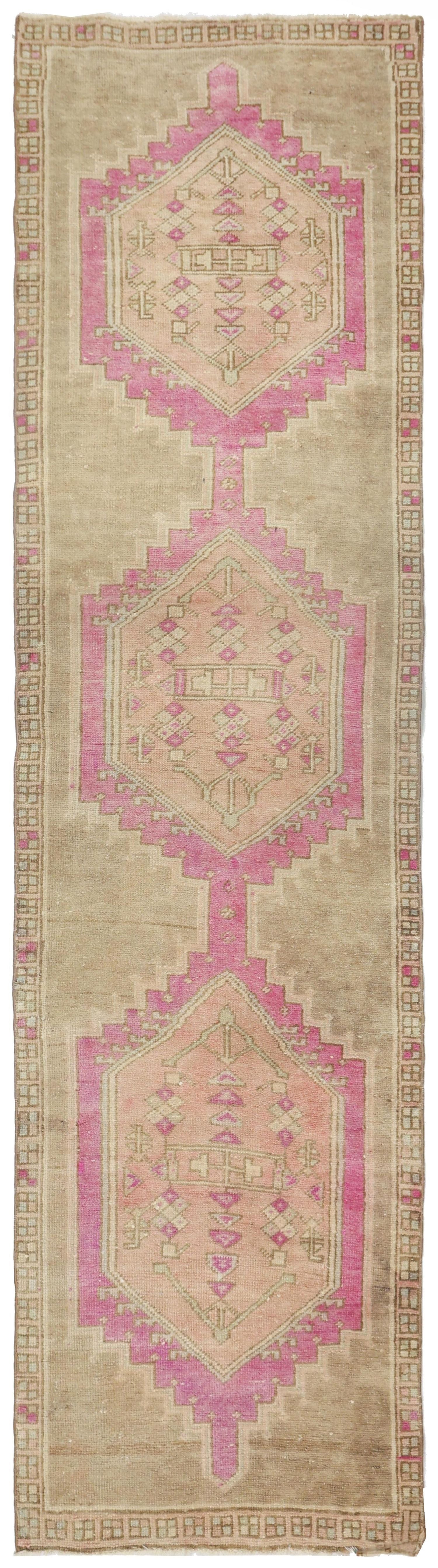 Vintage Sirjan Handwoven Tribal Rug