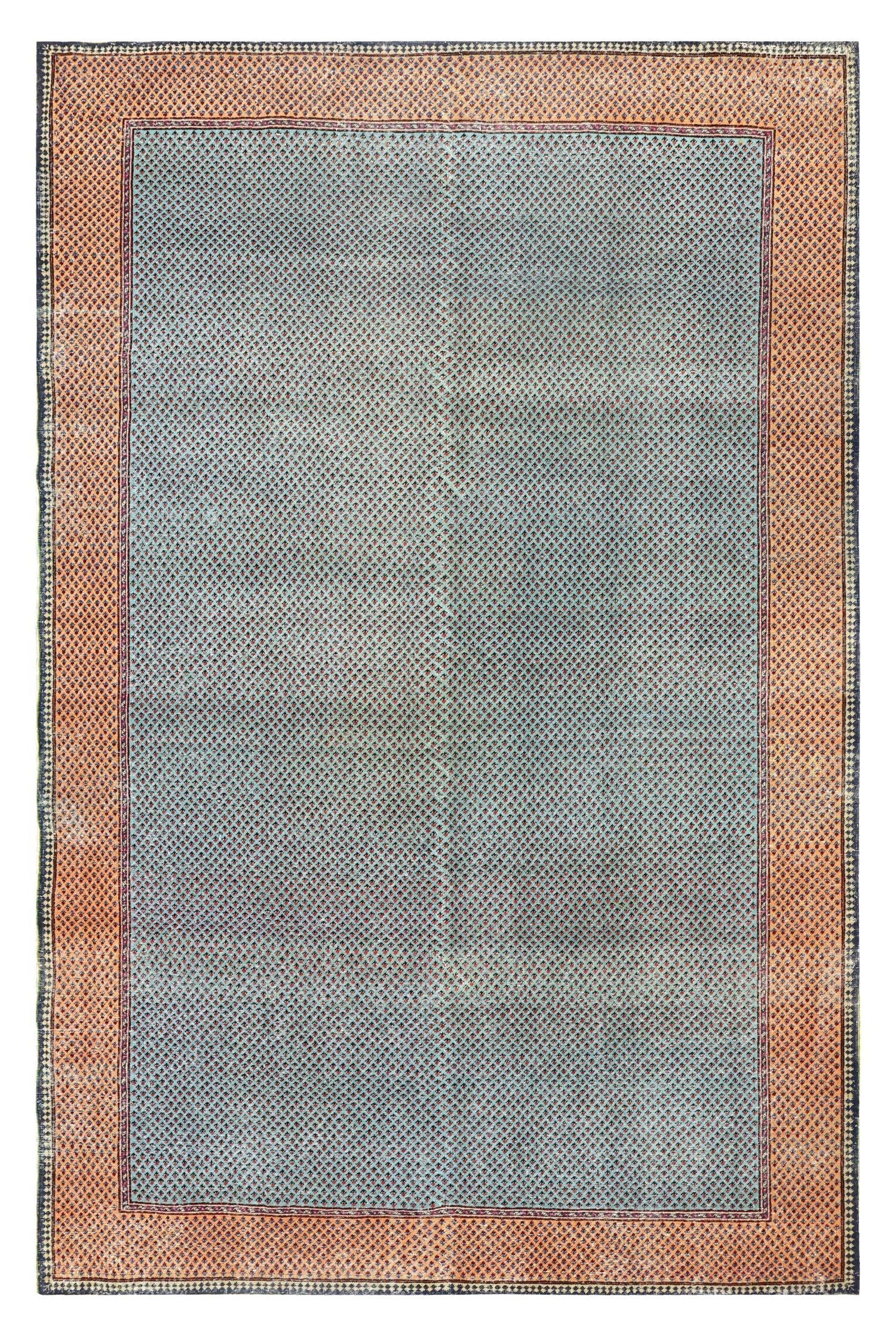 Vintage Sivas Handwoven Tribal Rug