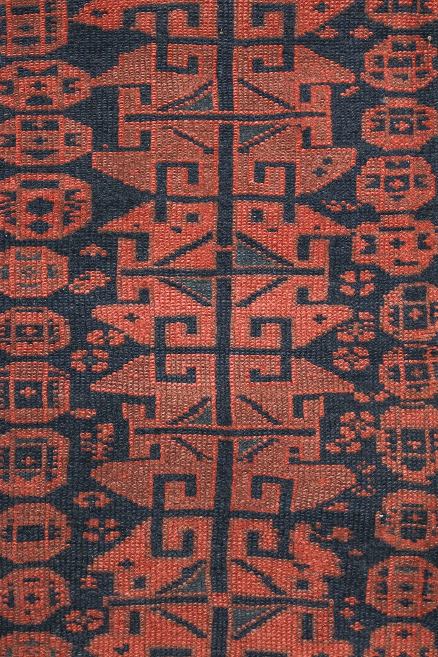 Vintage Sparta Handwoven Tribal Rug, J76718