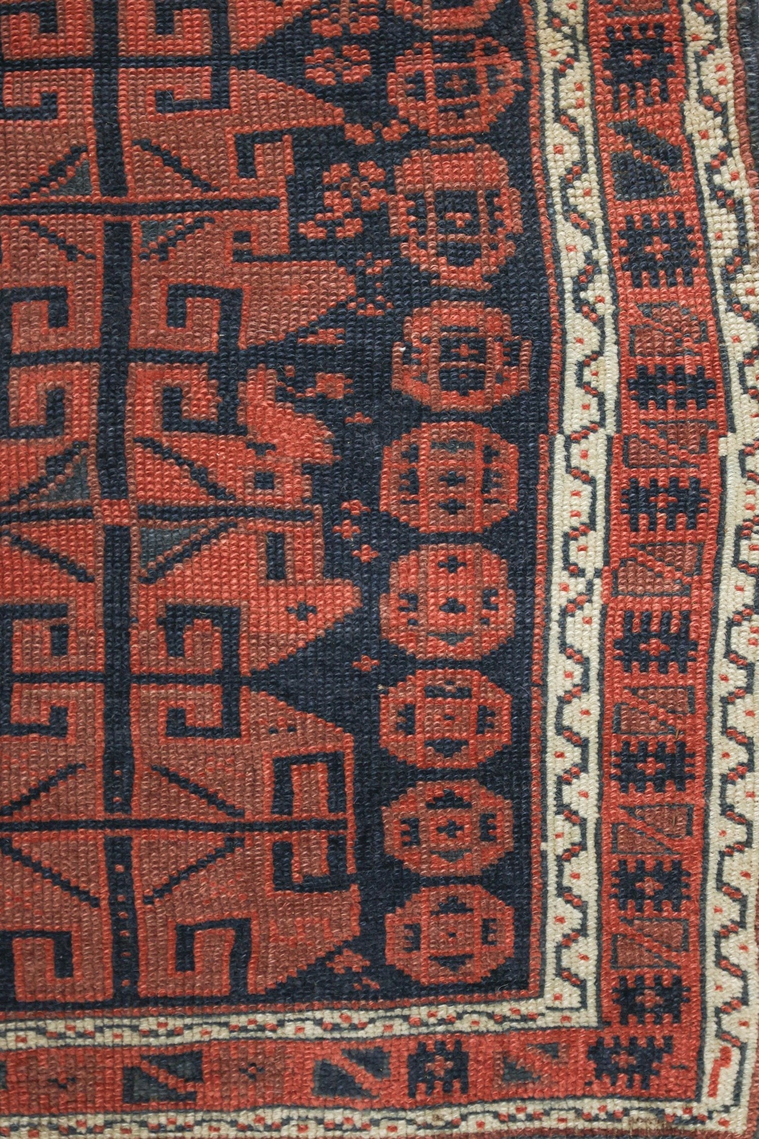 Vintage Sparta Handwoven Tribal Rug, J76718