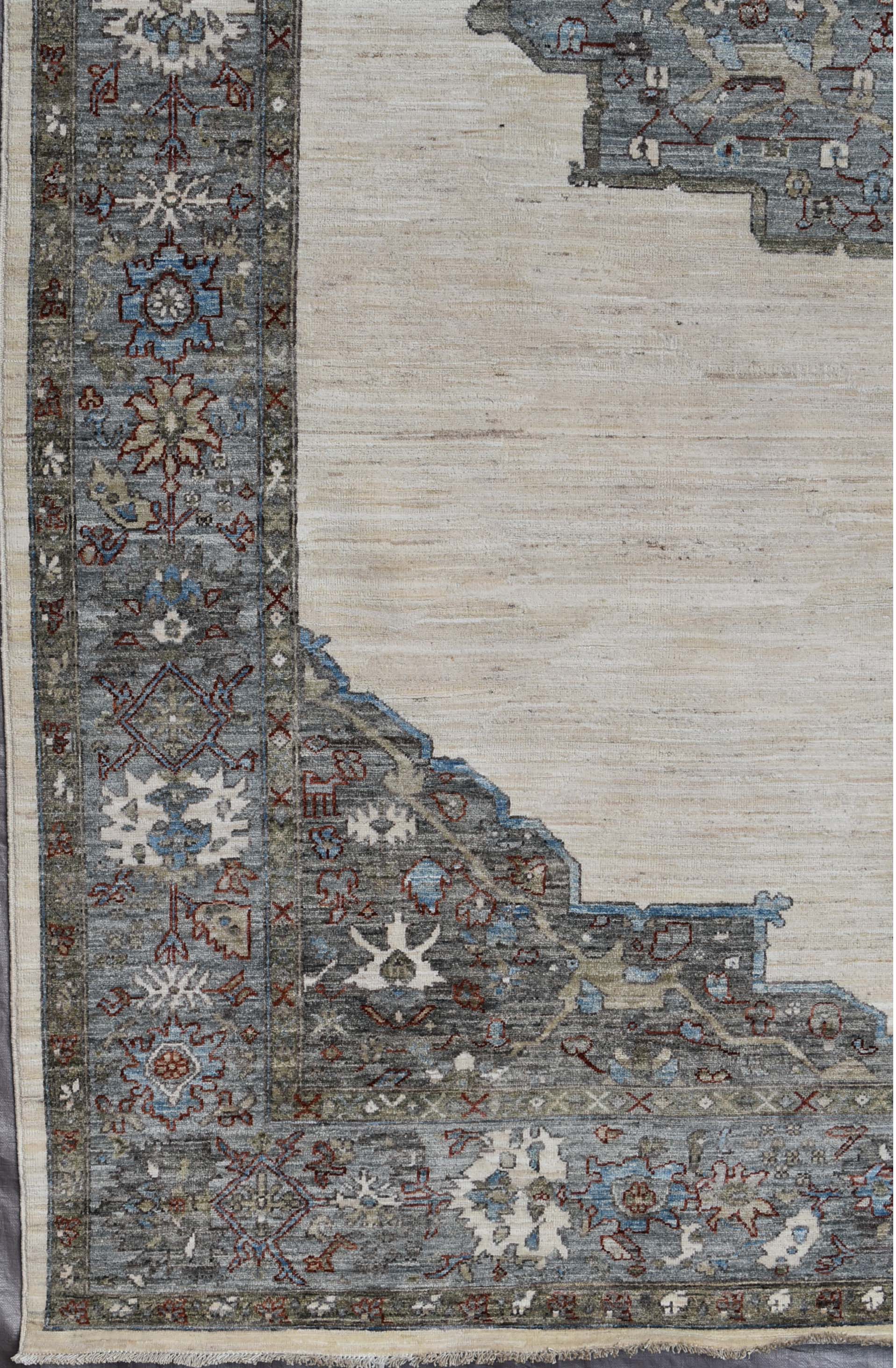 Sultanabad Handwoven Tribal Rug, J73883