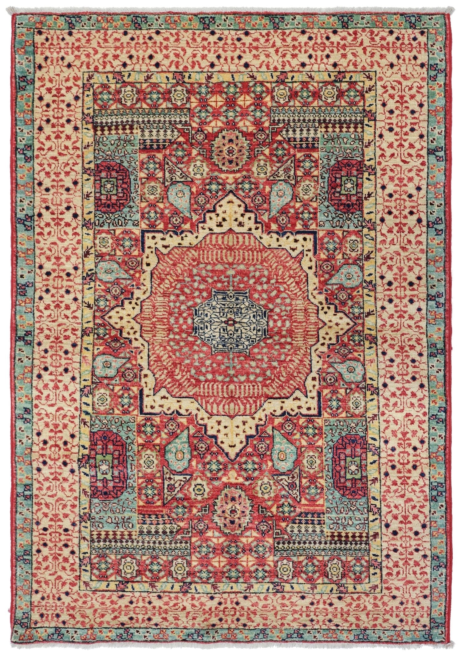 Sultanabad Handwoven Tribal Rug