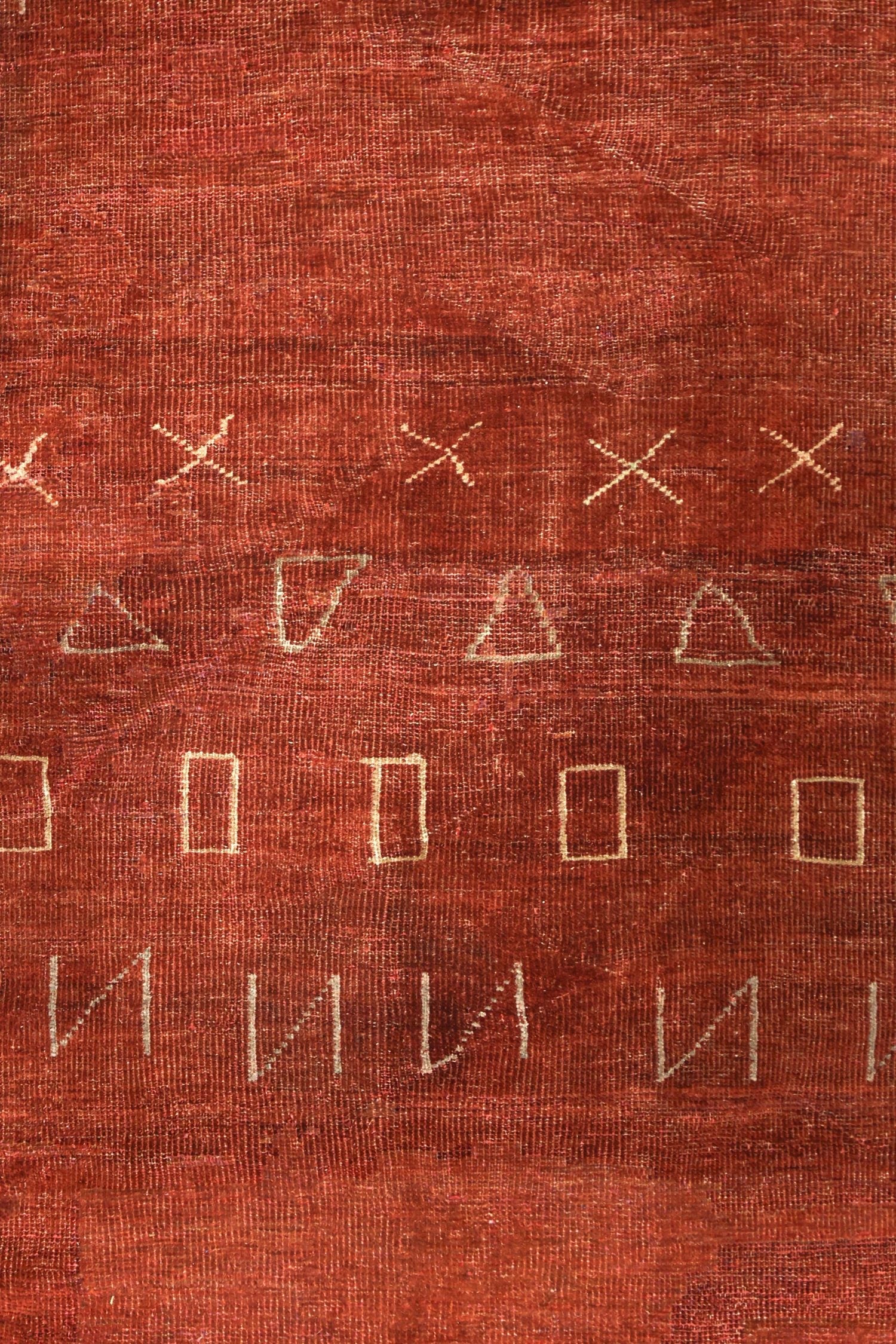 Vintage Sultanabad Handwoven Tribal Rug, J77204