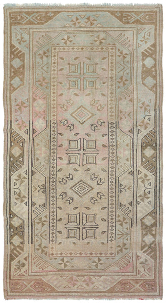 Vintage Sultanhan Handwoven Tribal Rug