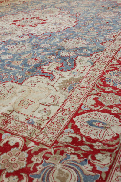 Vintage Tabriz Handwoven Tribal Rug, J72729