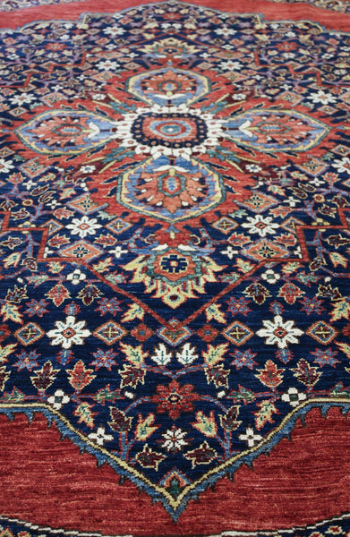 Tabriz Handwoven Tribal Rug, J76819