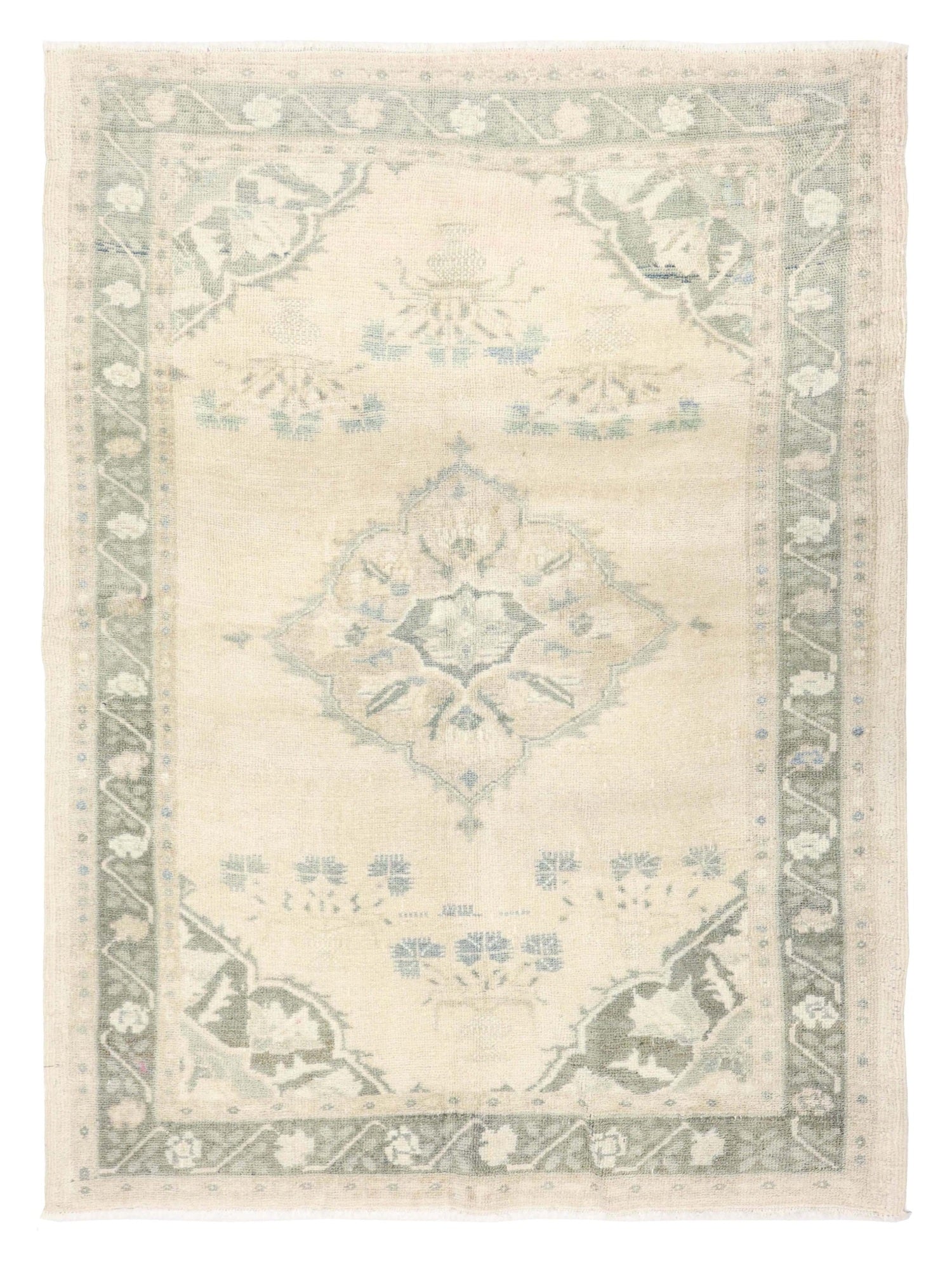 Vintage Taspinar Handwoven Tribal Rug