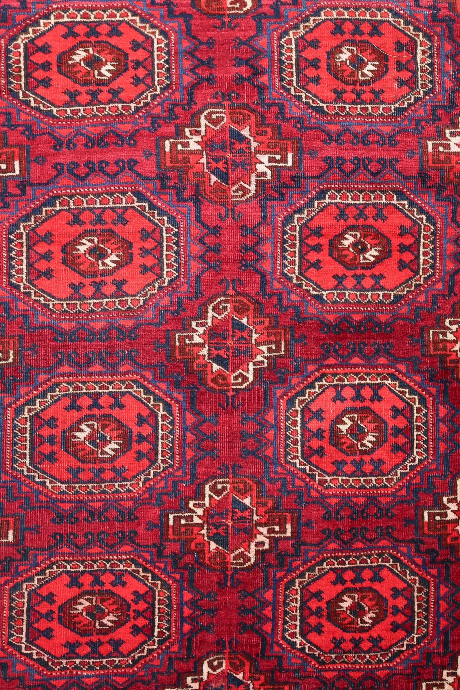 Antique Tekke Handwoven Tribal Rug, J75001