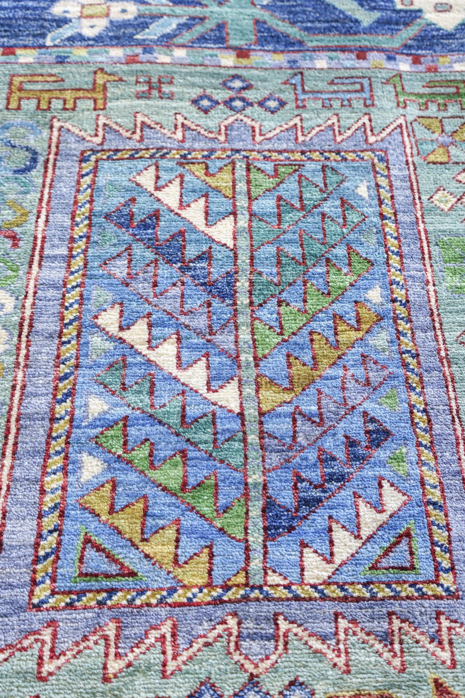 Timani Handwoven Tribal Rug, J75434