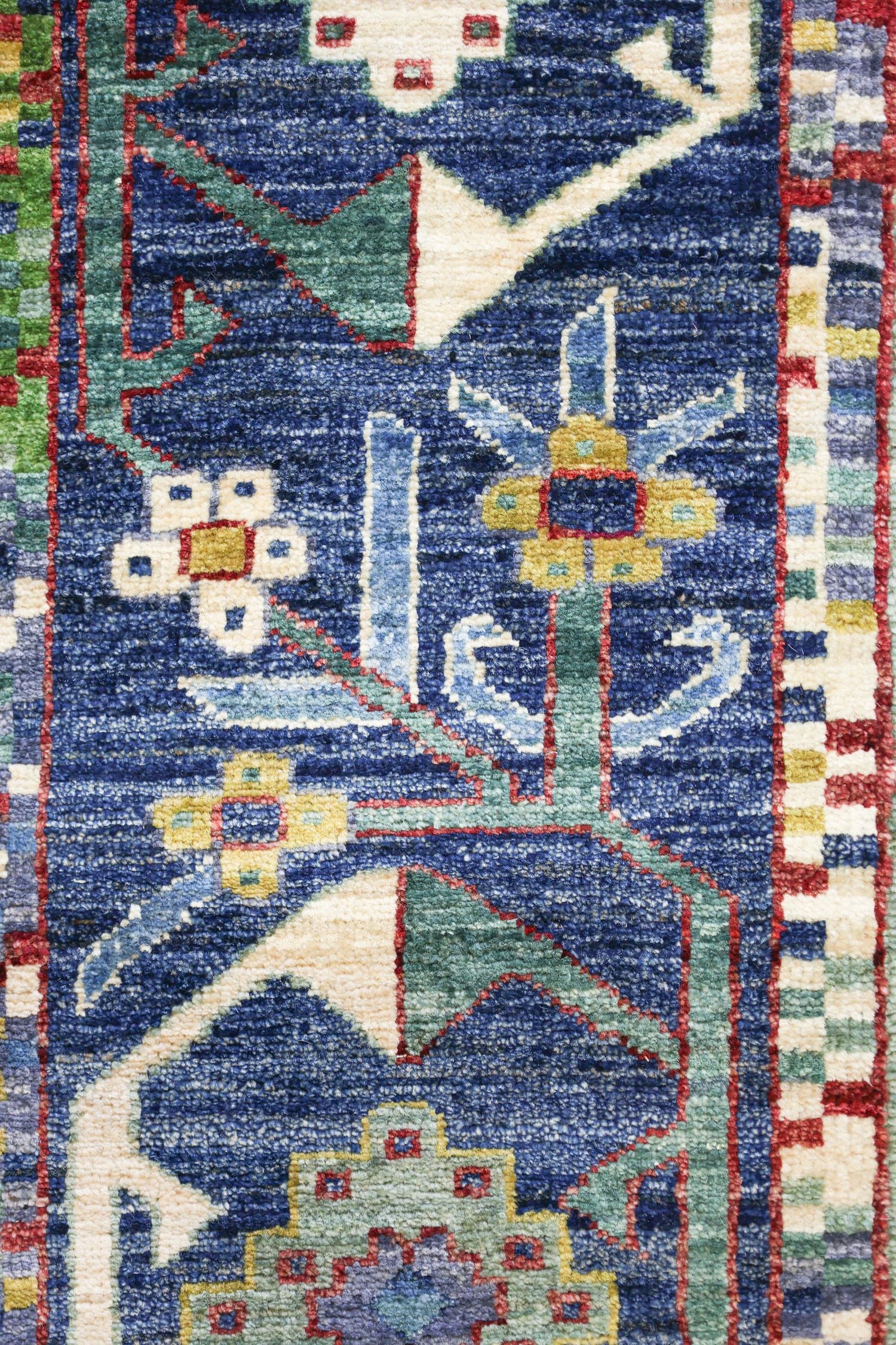 Timani Handwoven Tribal Rug, J75434