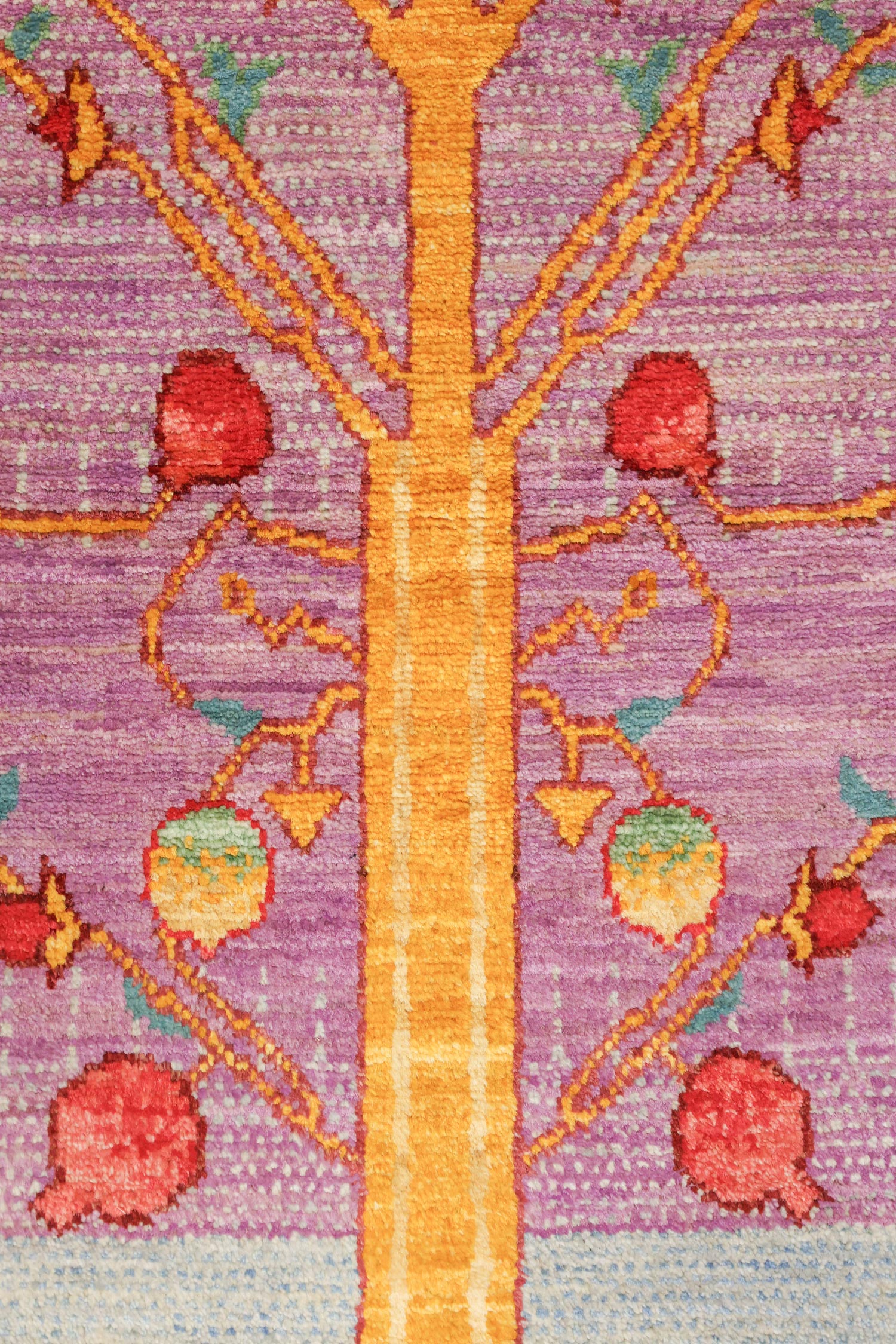 Tree Of Life Handwoven Tribal Rug, J76955