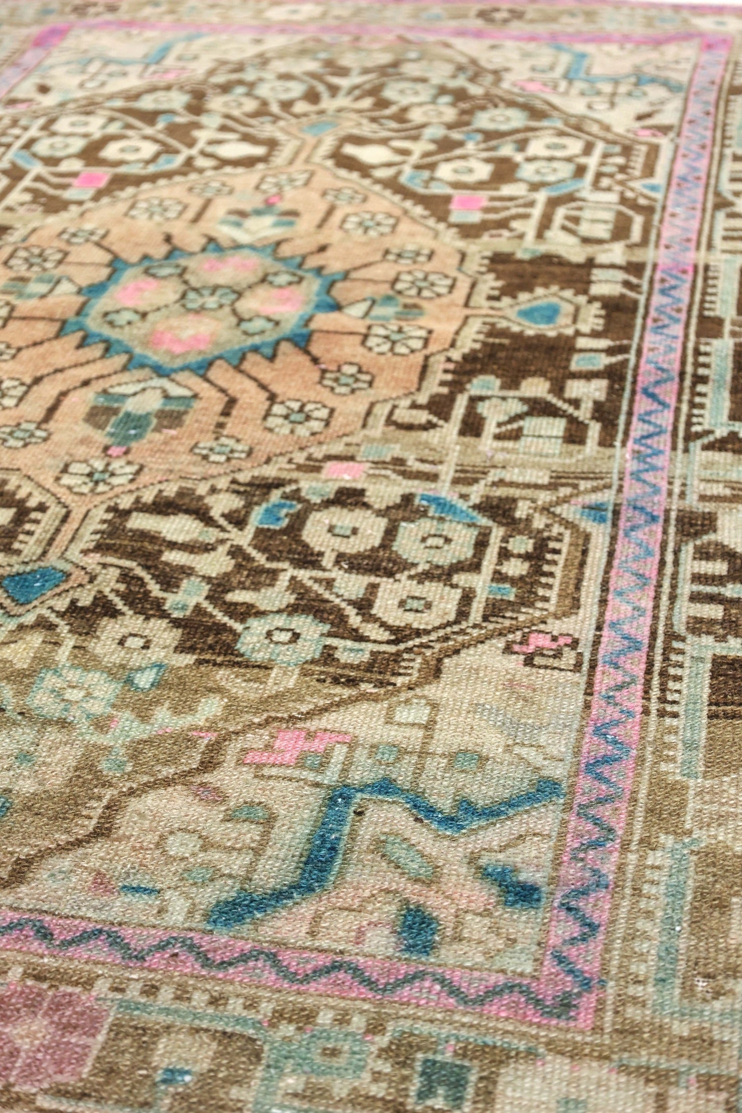 Vintage Tuisakhan Handwoven Tribal Rug, J75669