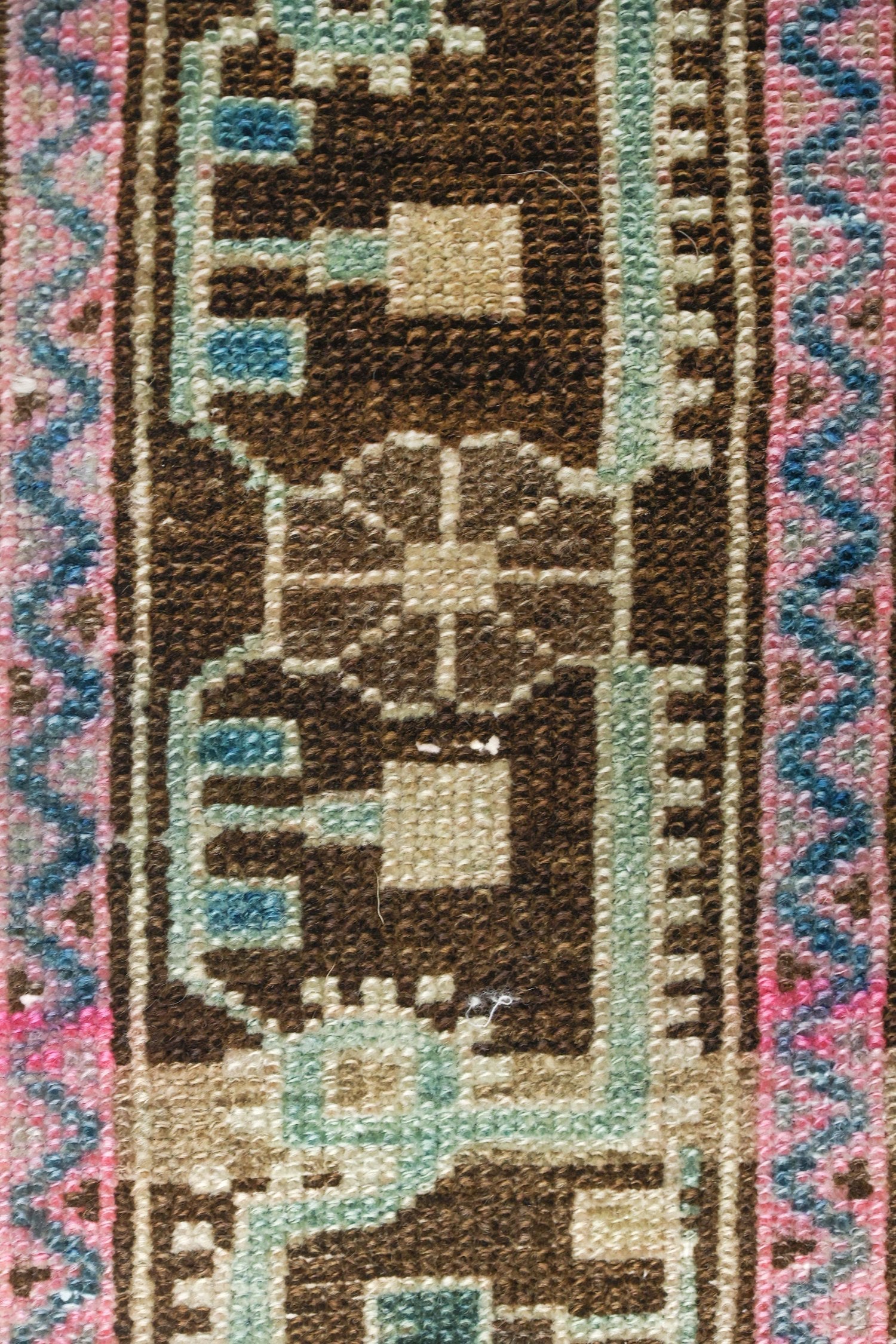 Vintage Tuisakhan Handwoven Tribal Rug, J75669