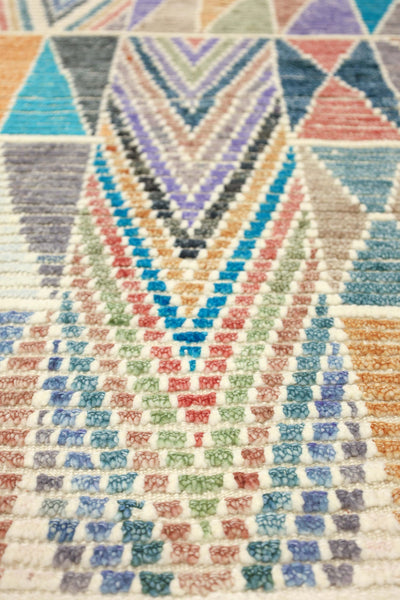 Tulu Handwoven Tribal Rug, J77360